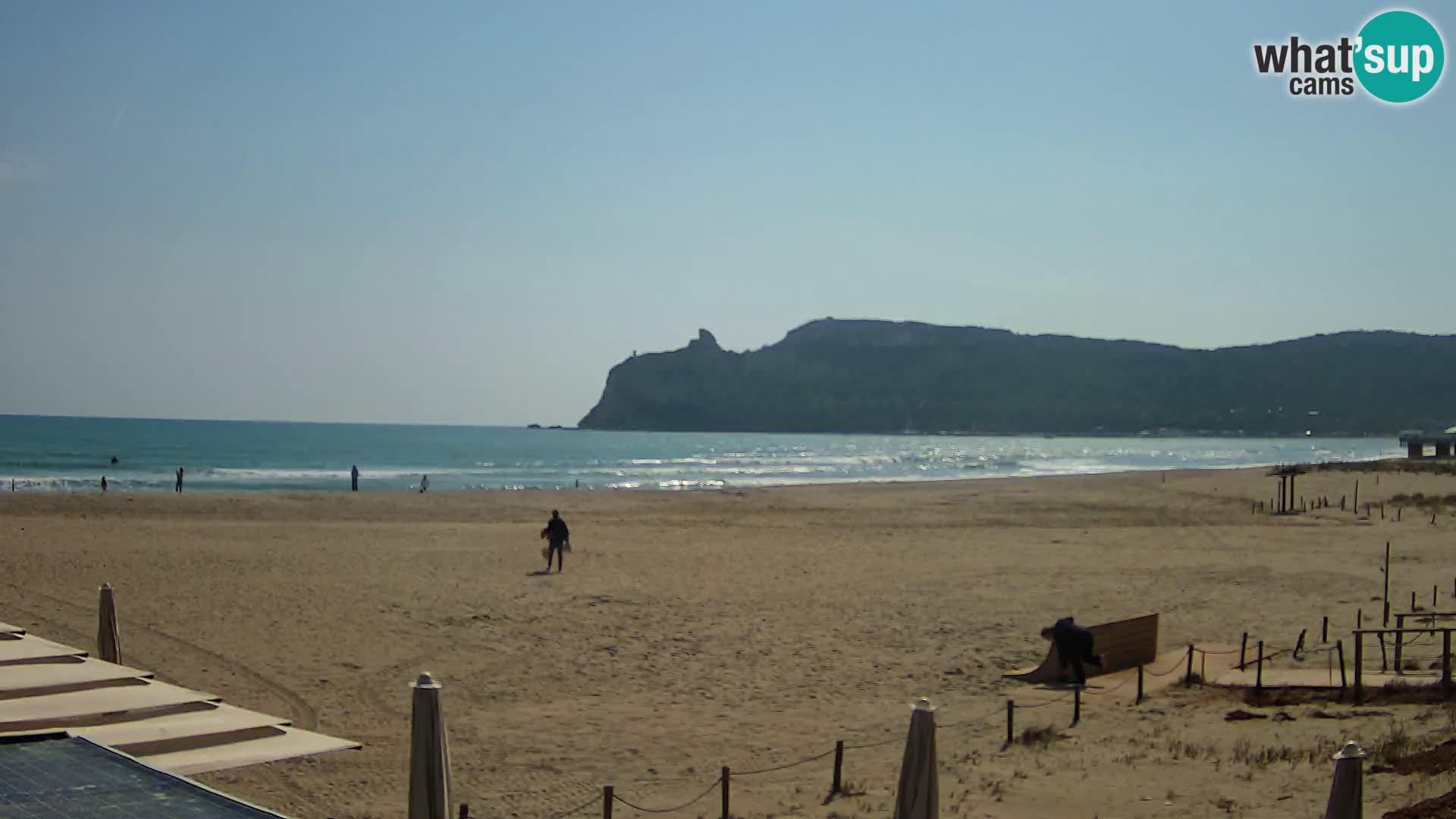 Webcam playa de Poetto | Cagliari | Cerdeña