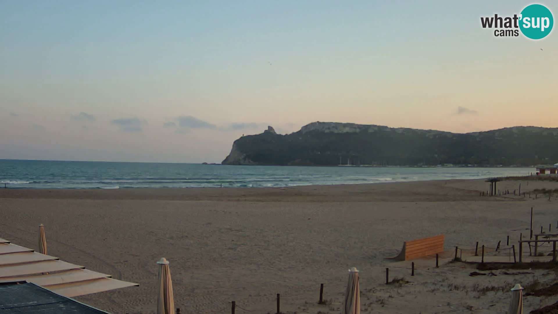 Poetto beach webcam | Cagliari | Sardinia