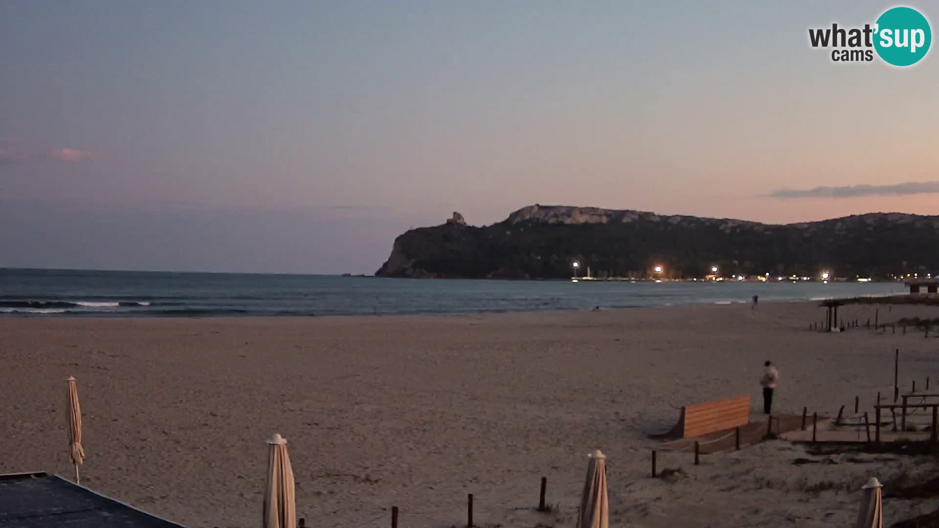 Poetto Strand Webcam | Cagliari | Sardinien