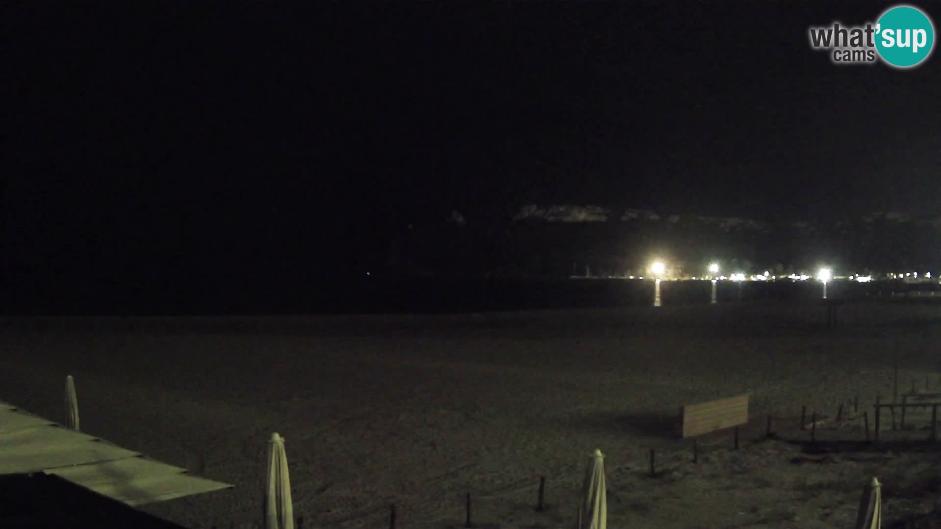 Webcam spiaggia del Poetto | Cagliari | Sardegna