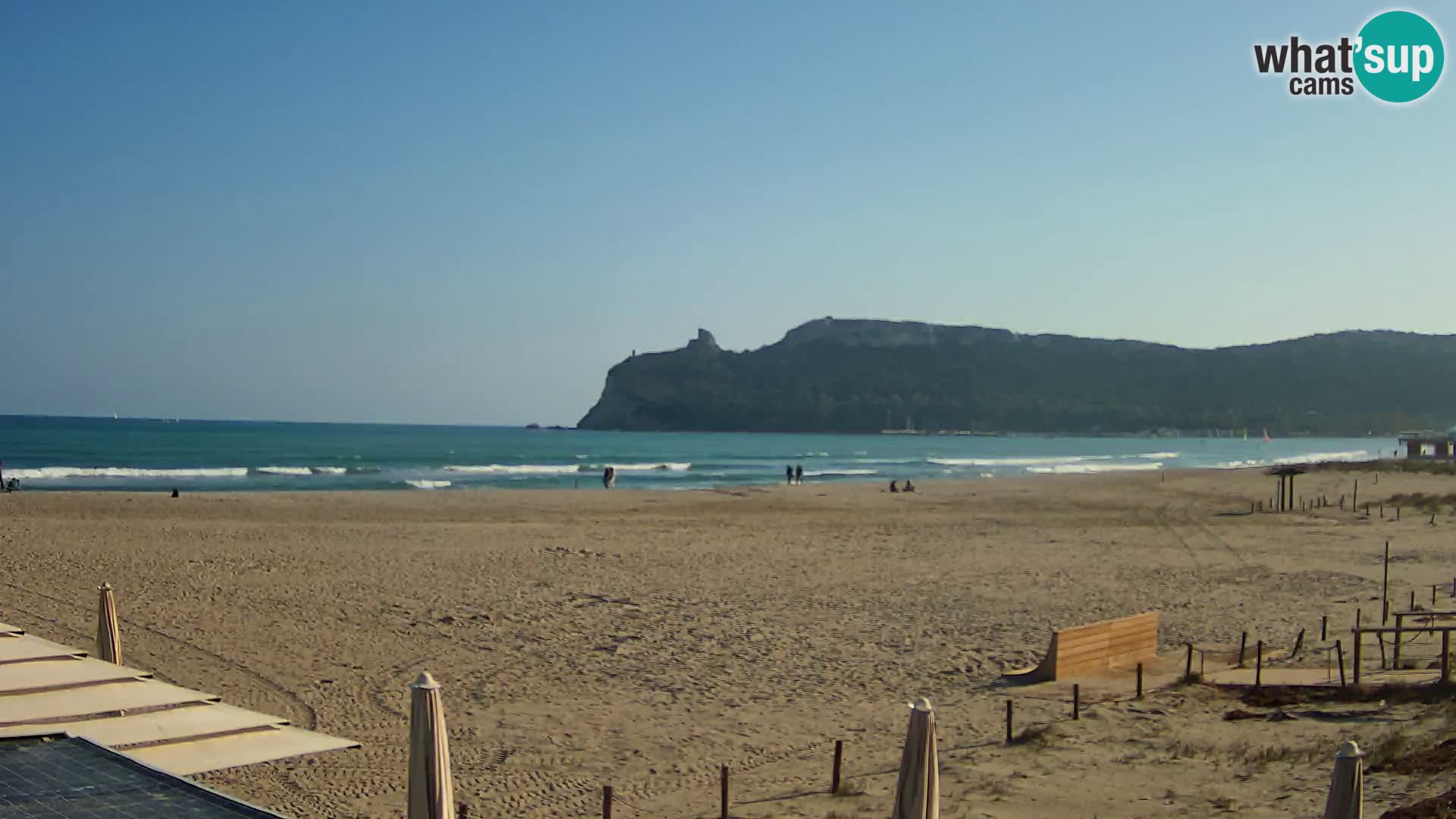 Webcam plage de Poetto | Cagliari | Sardaigne