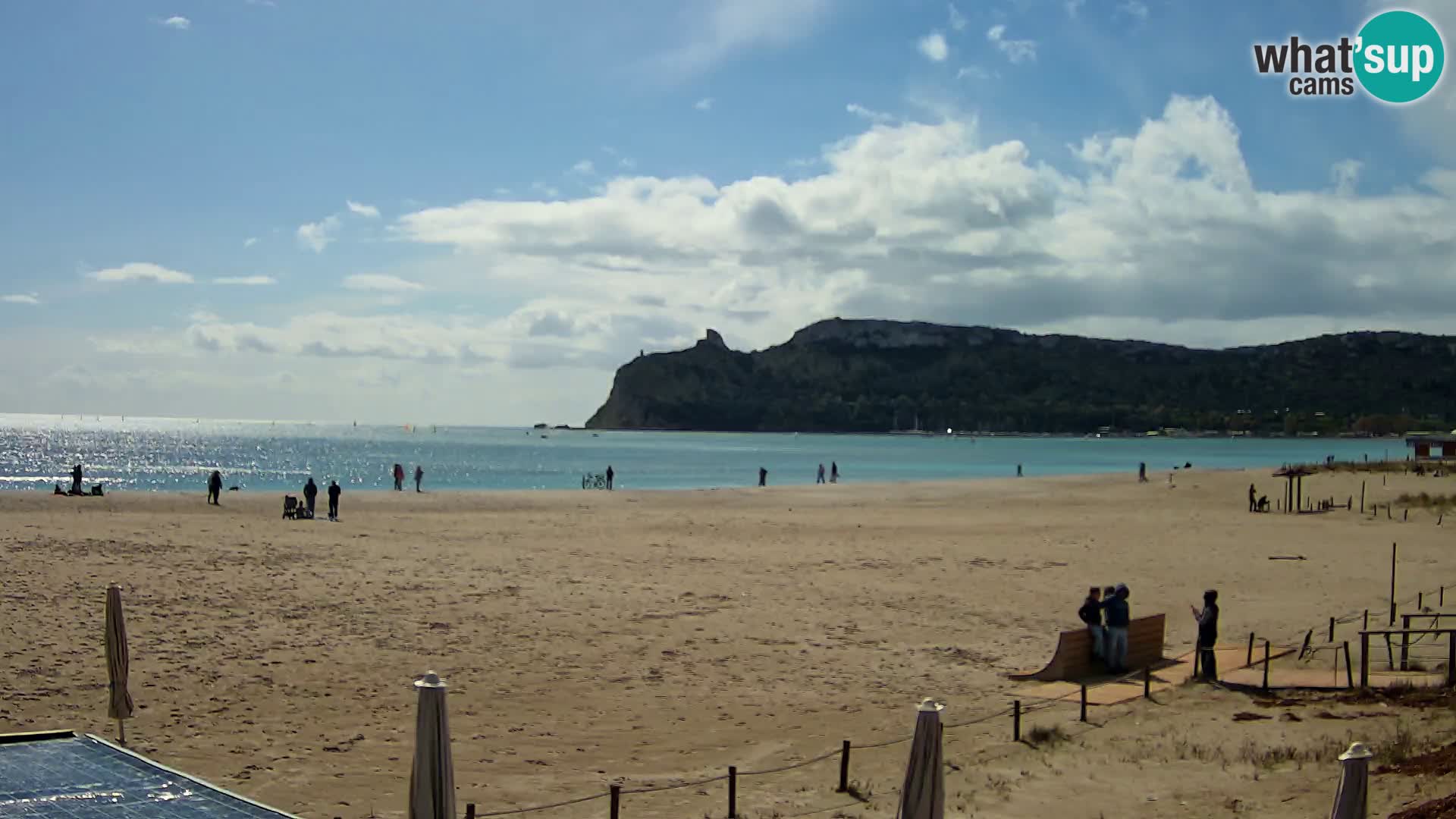 Webcam playa de Poetto | Cagliari | Cerdeña
