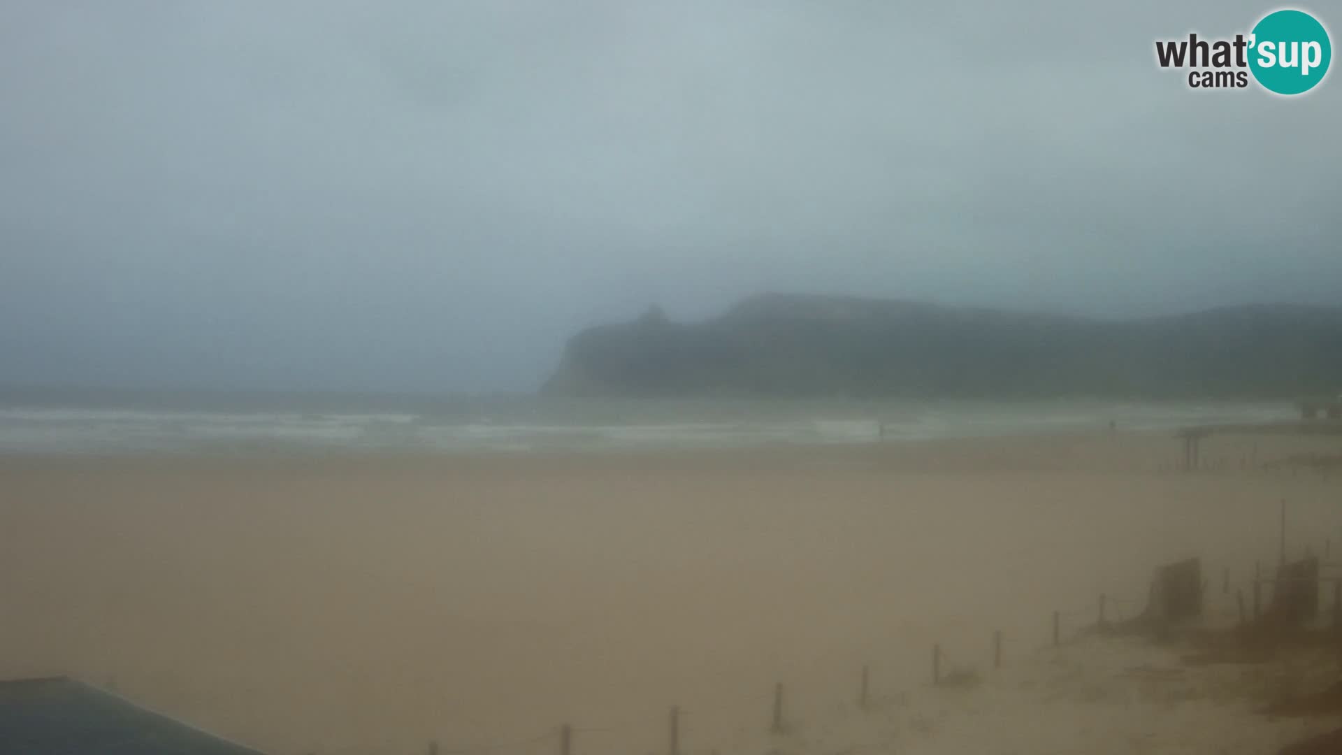Poetto beach webcam | Cagliari | Sardinija
