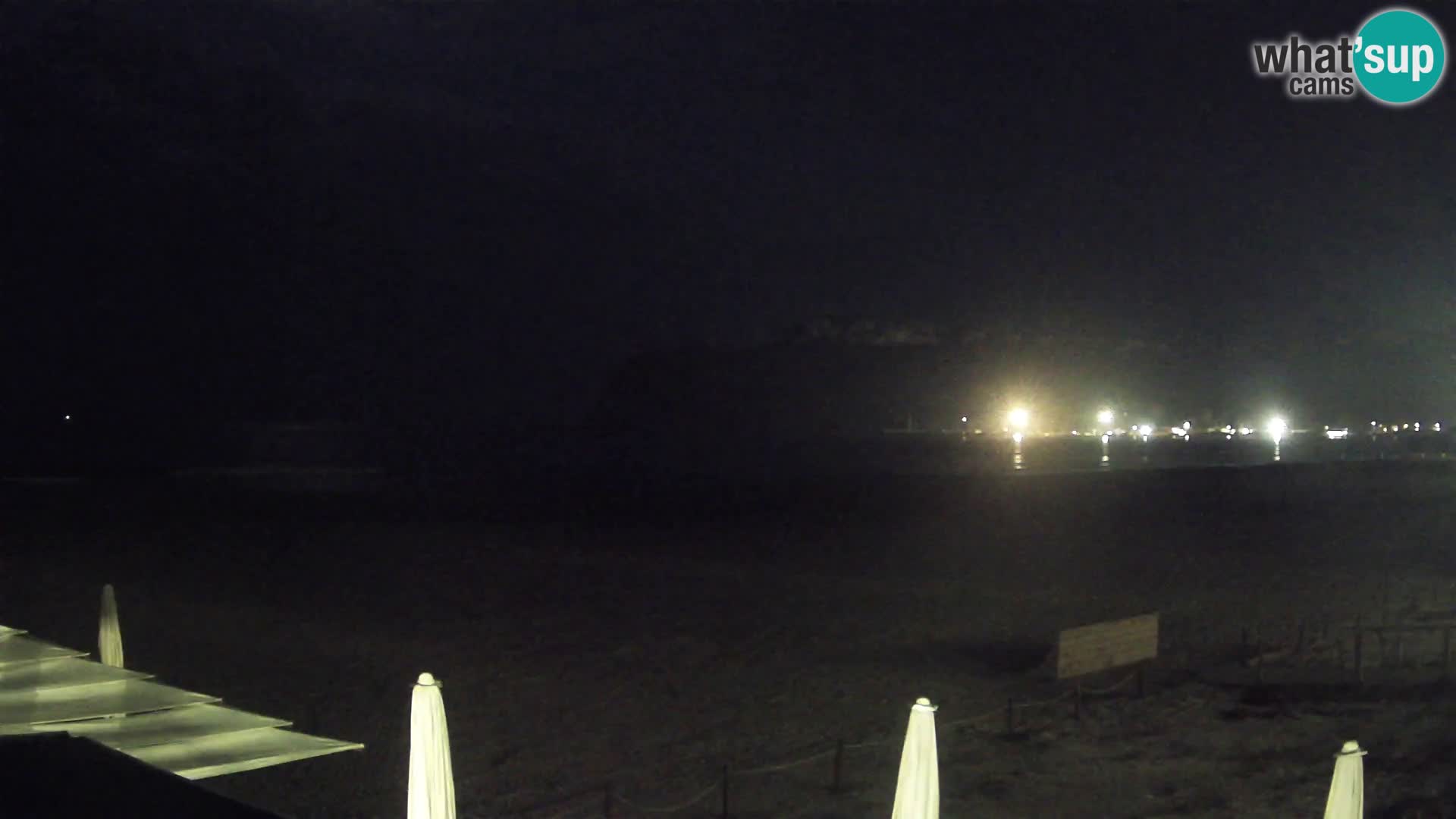Poetto beach webcam | Cagliari | Sardinija