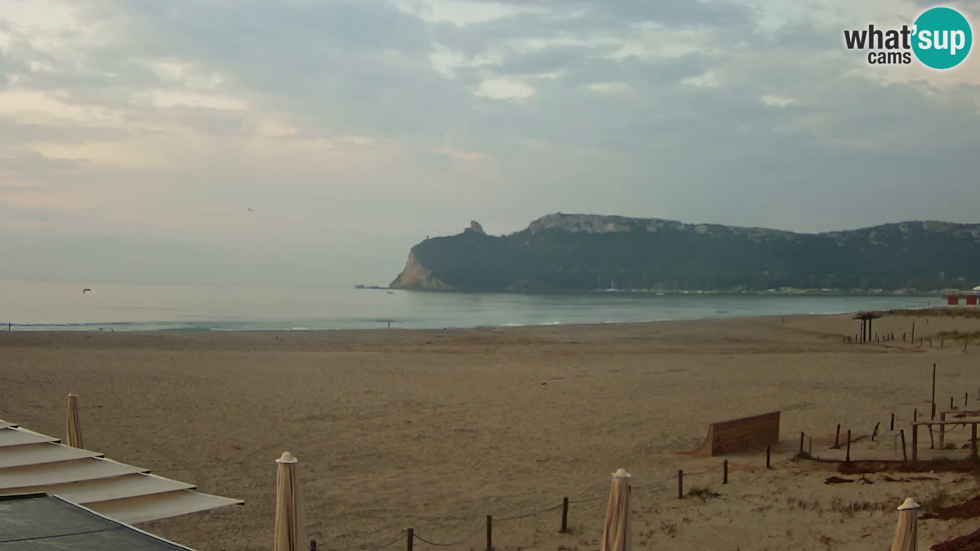 Poetto beach webcam | Cagliari | Sardinia