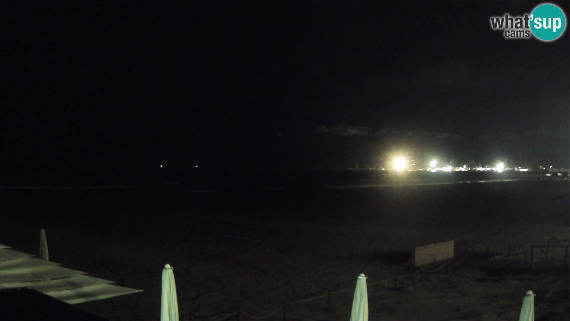 Poetto beach webcam | Cagliari | Sardinija