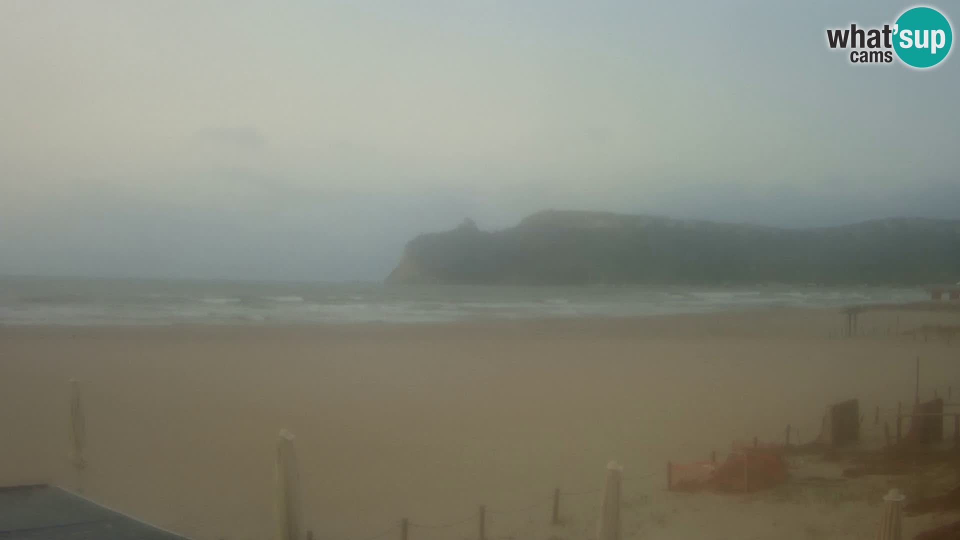 Poetto Strand Webcam | Cagliari | Sardinien