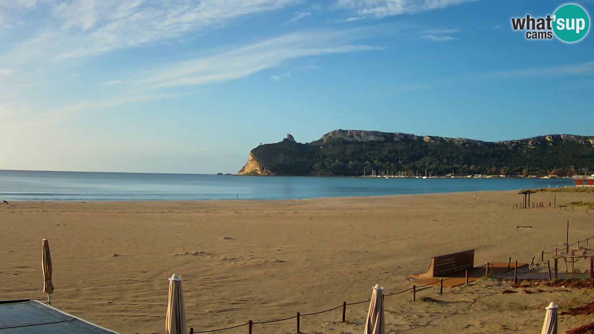 Webcam playa de Poetto | Cagliari | Cerdeña