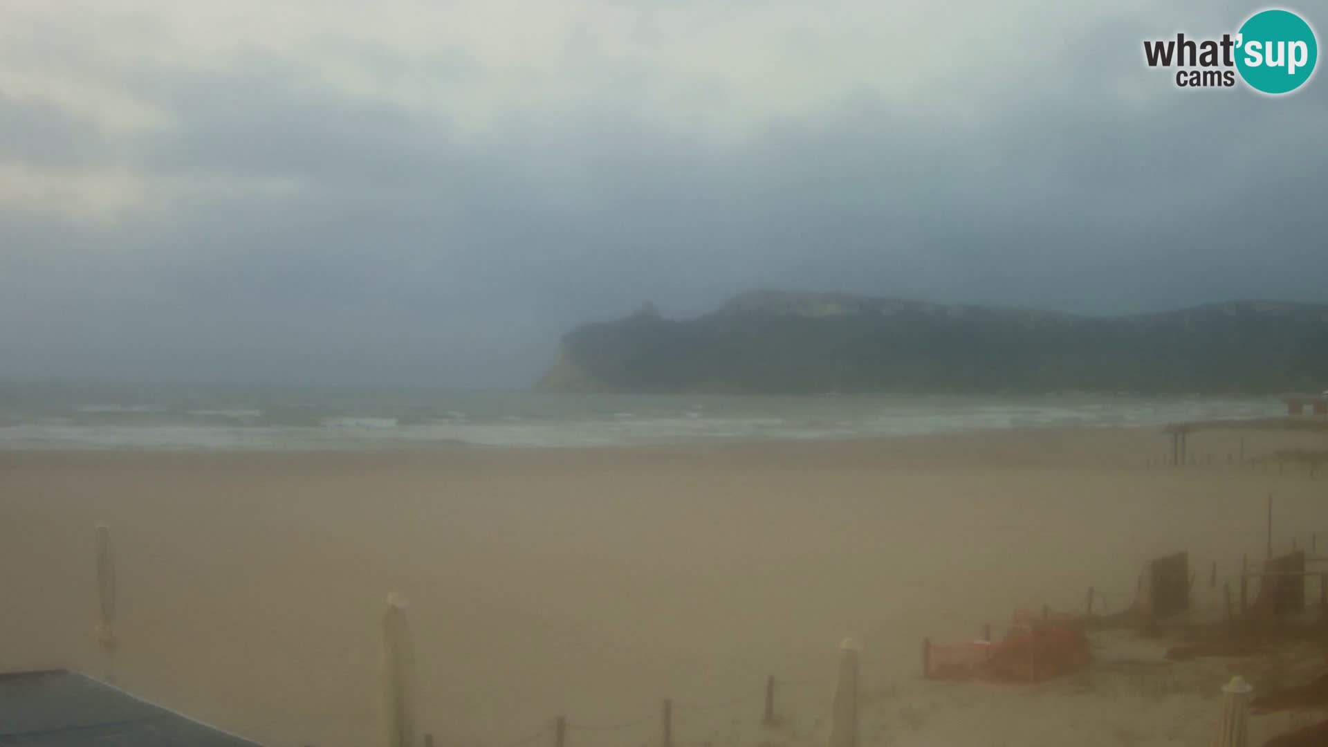 Poetto Strand Webcam | Cagliari | Sardinien