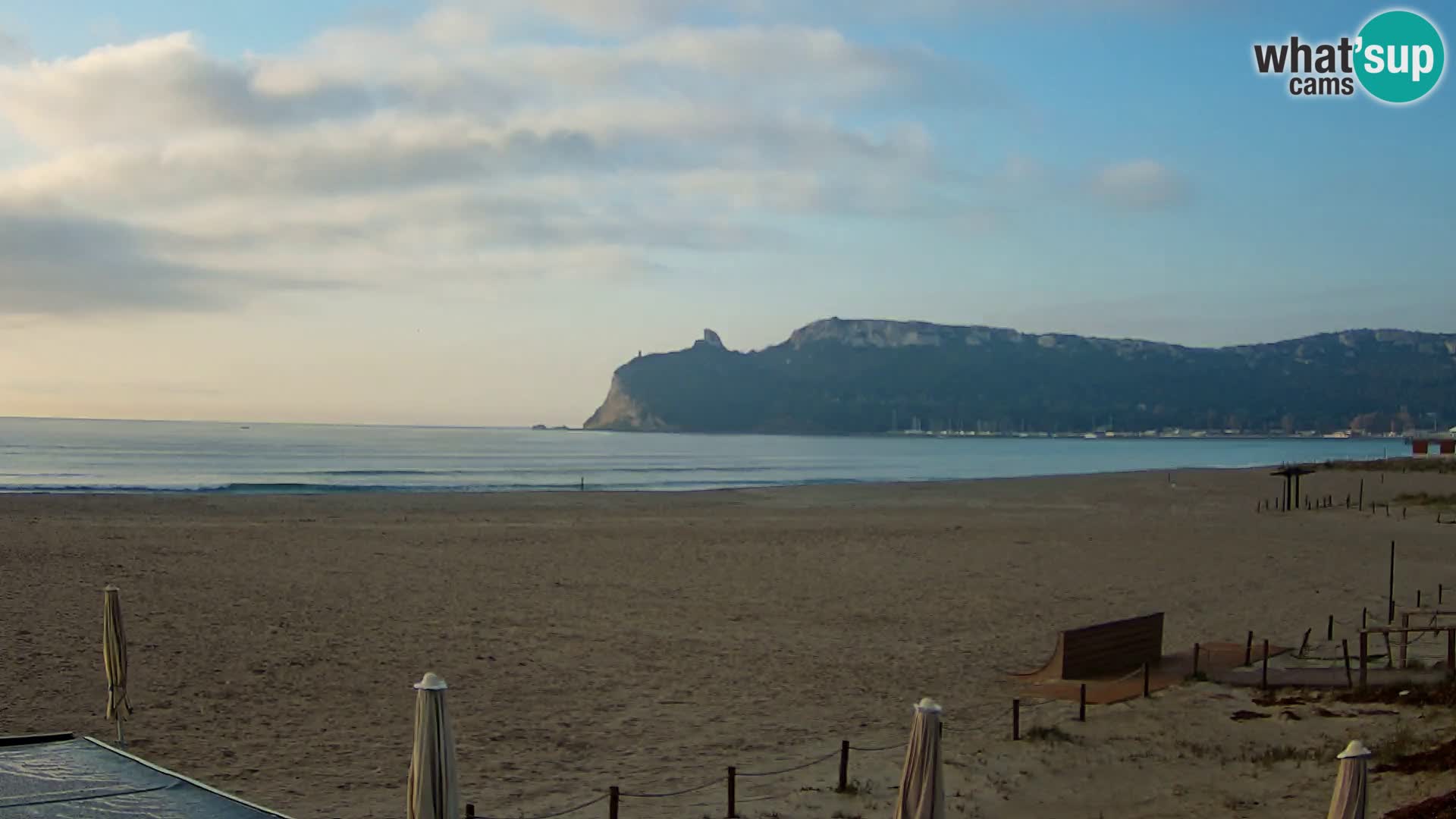 Poetto beach webcam | Cagliari | Sardinia