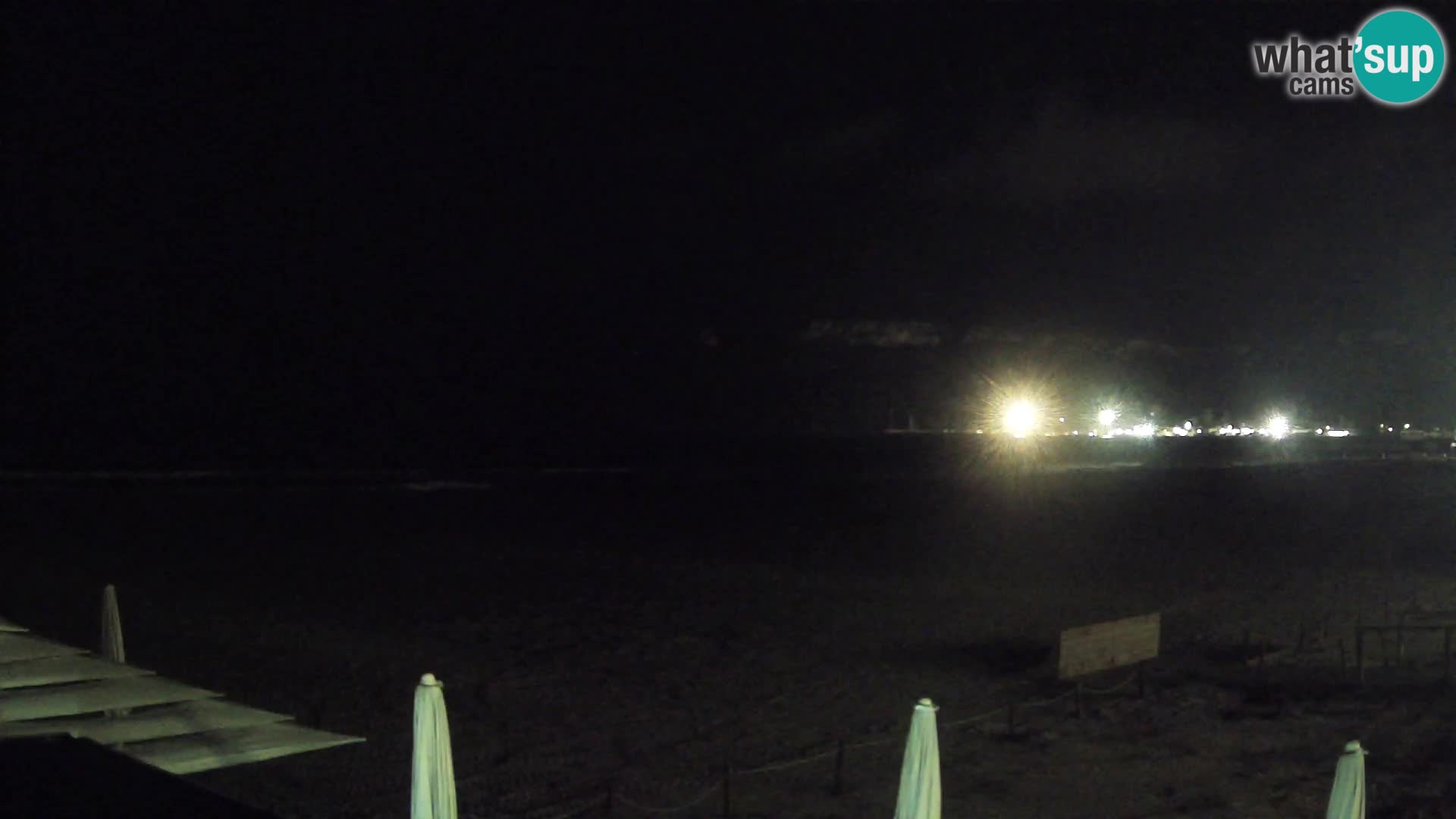 Poetto beach webcam | Cagliari | Sardinija