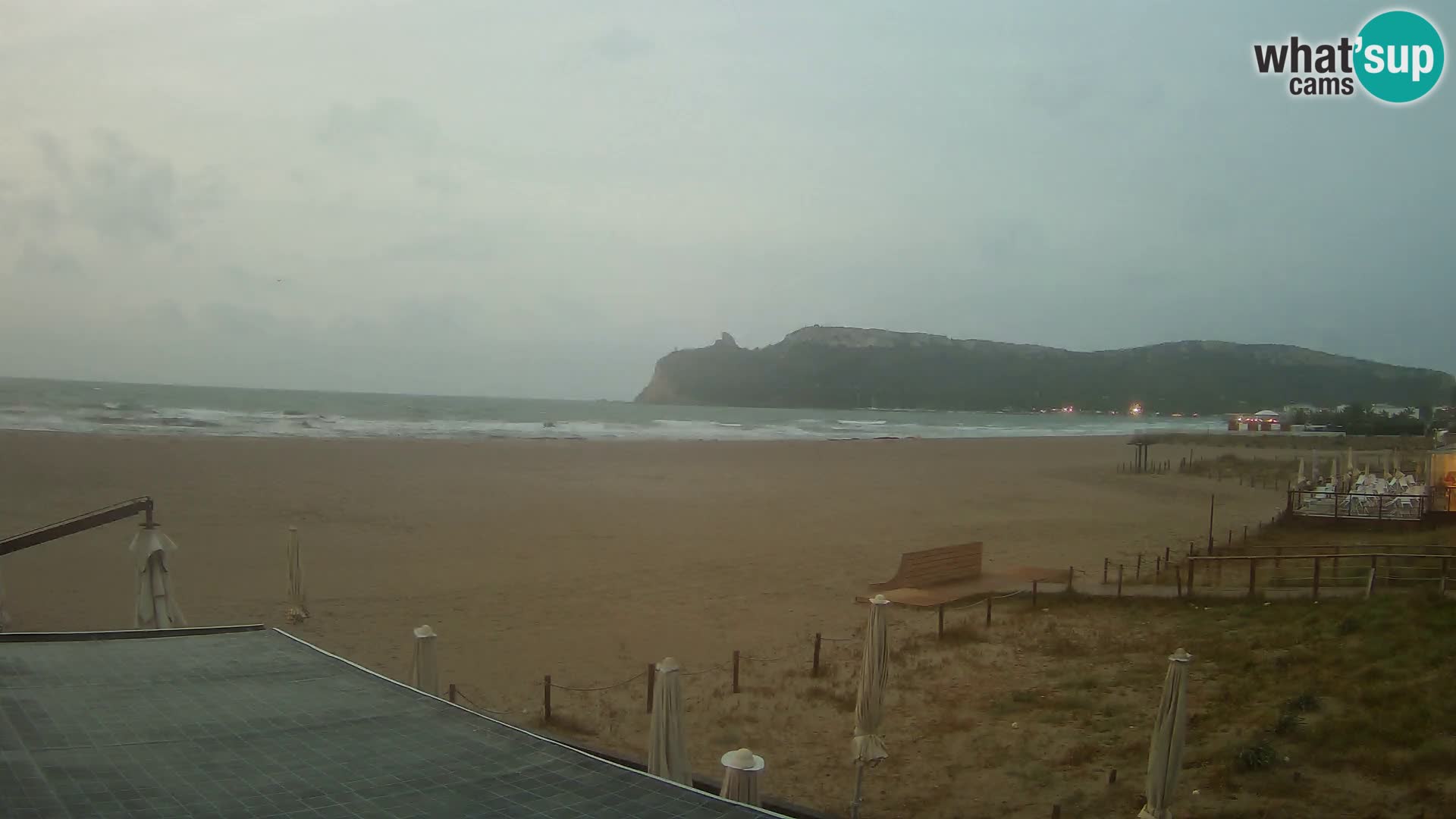Poetto beach webcam | Cagliari | Sardinija