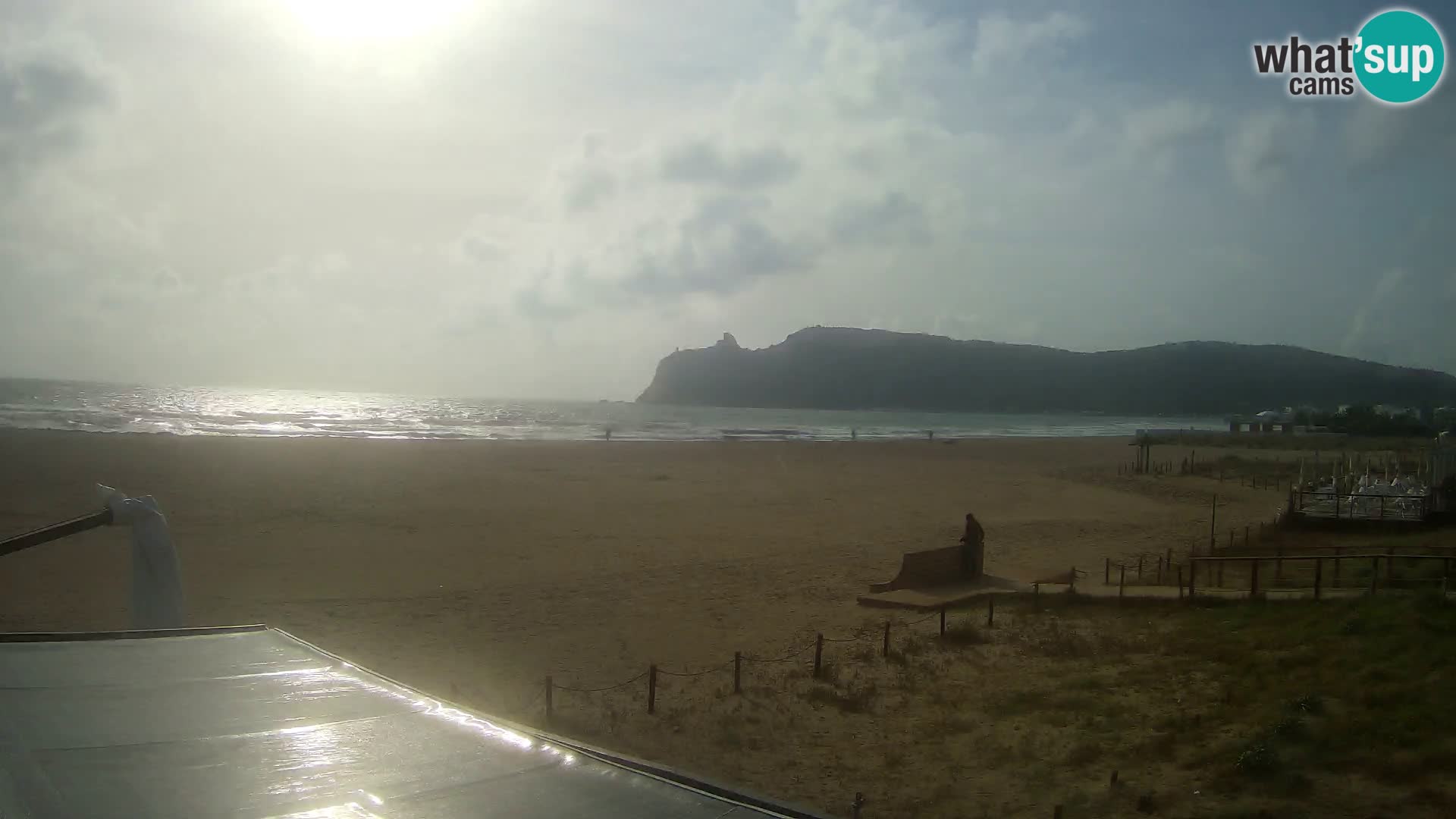 Poetto beach webcam | Cagliari | Sardinia