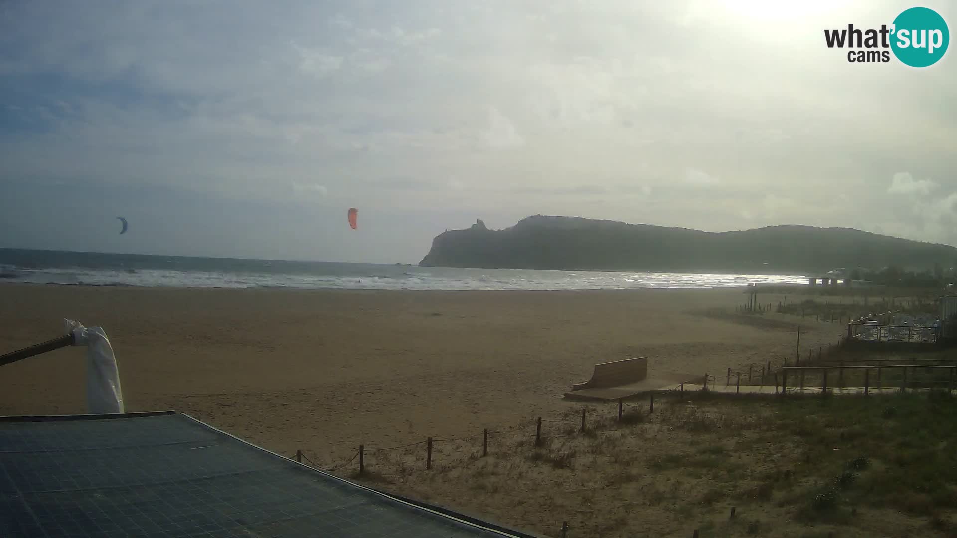 Poetto beach webcam | Cagliari | Sardinija
