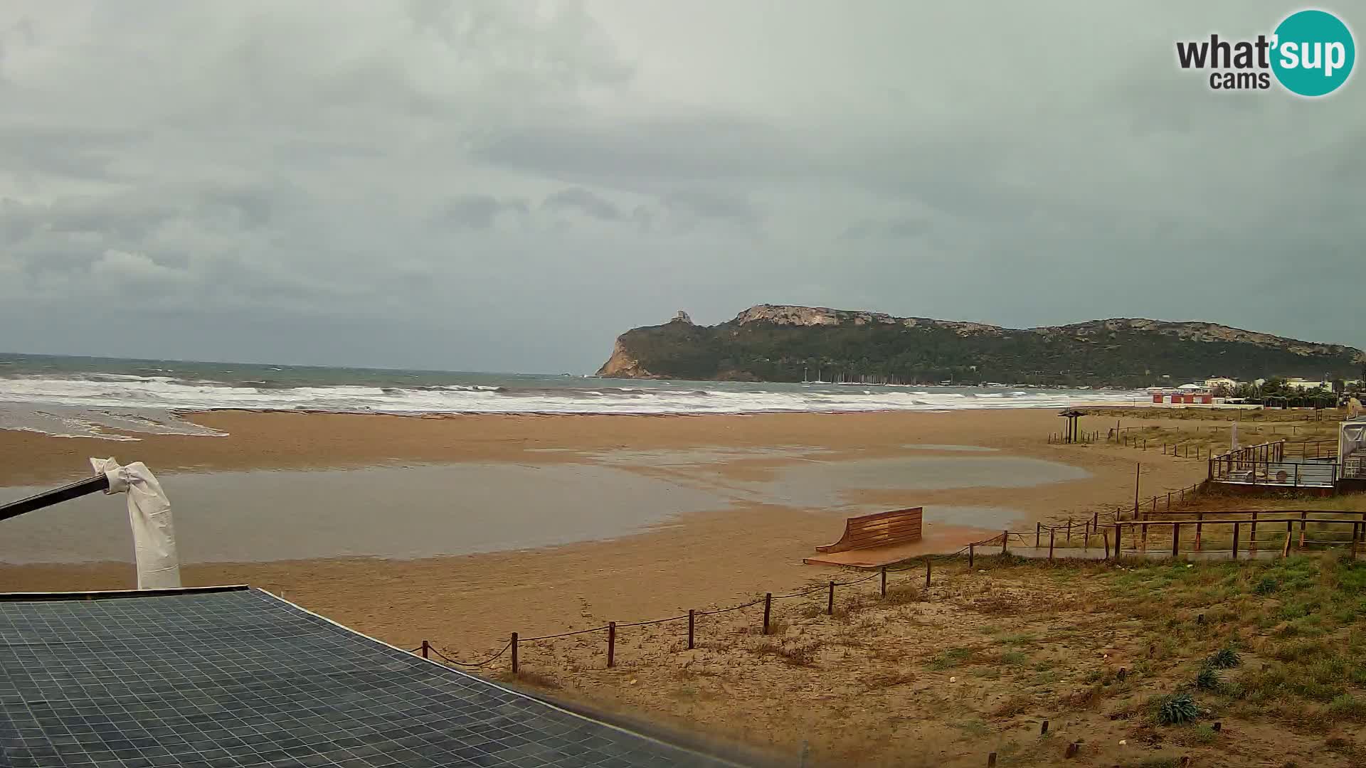 Poetto beach webcam | Cagliari | Sardinia