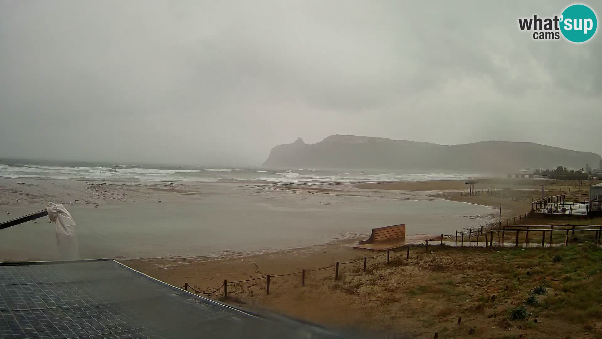 Poetto beach webcam | Cagliari | Sardinia