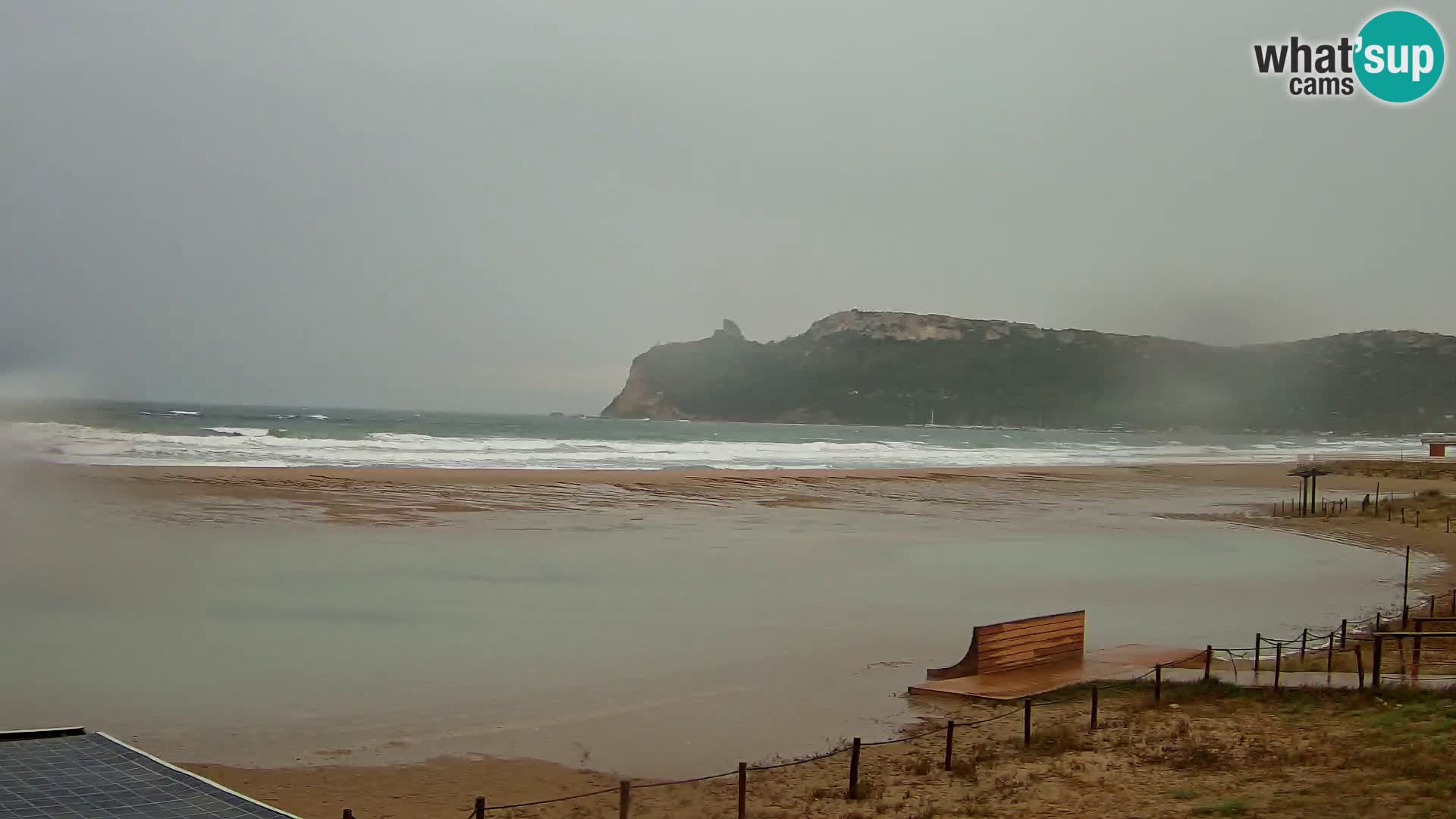 Poetto beach webcam | Cagliari | Sardinija
