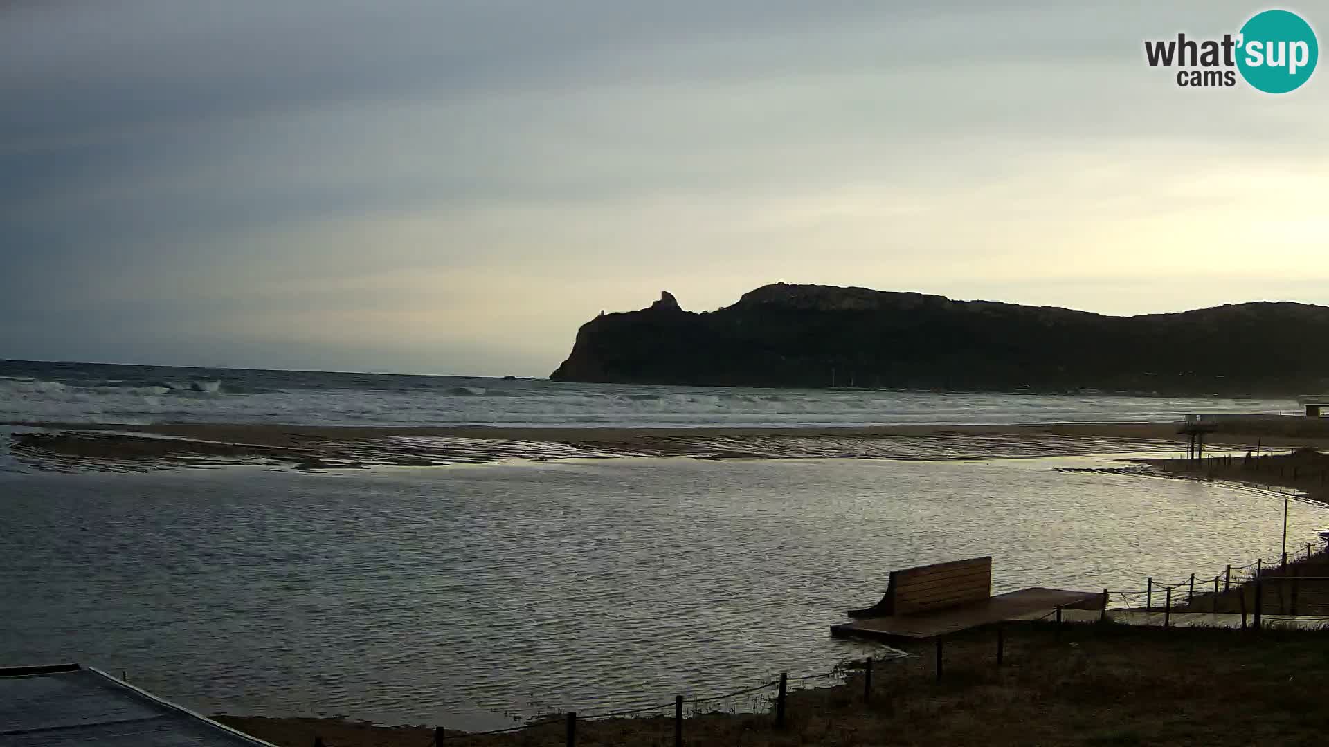 Poetto beach webcam | Cagliari | Sardinia