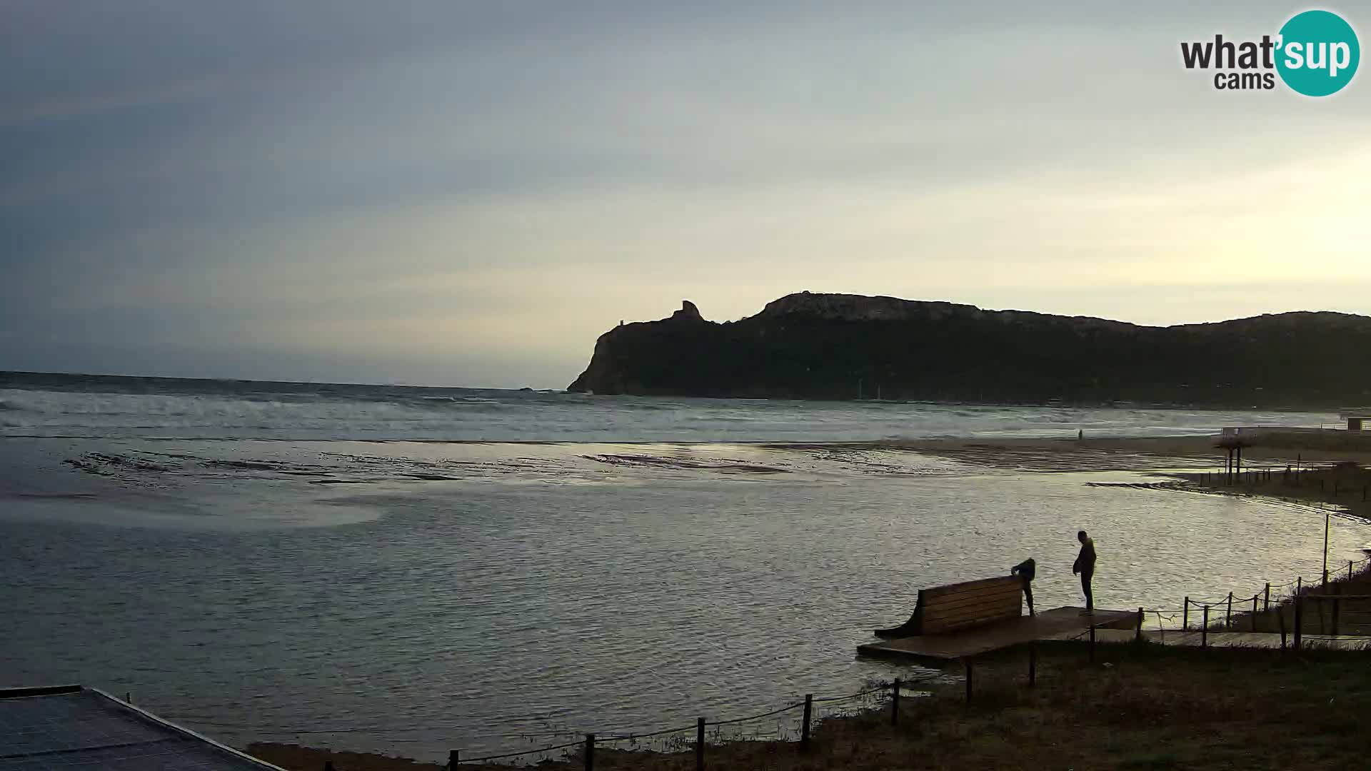 Poetto beach webcam | Cagliari | Sardinija