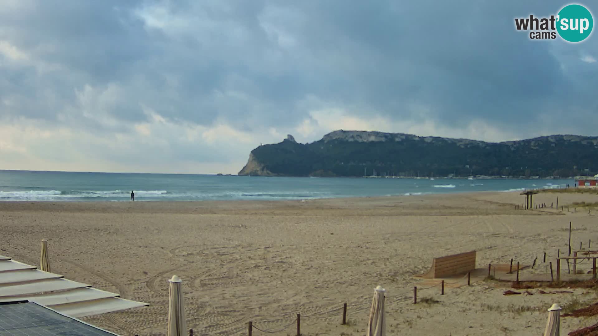 Poetto beach webcam | Cagliari | Sardinia