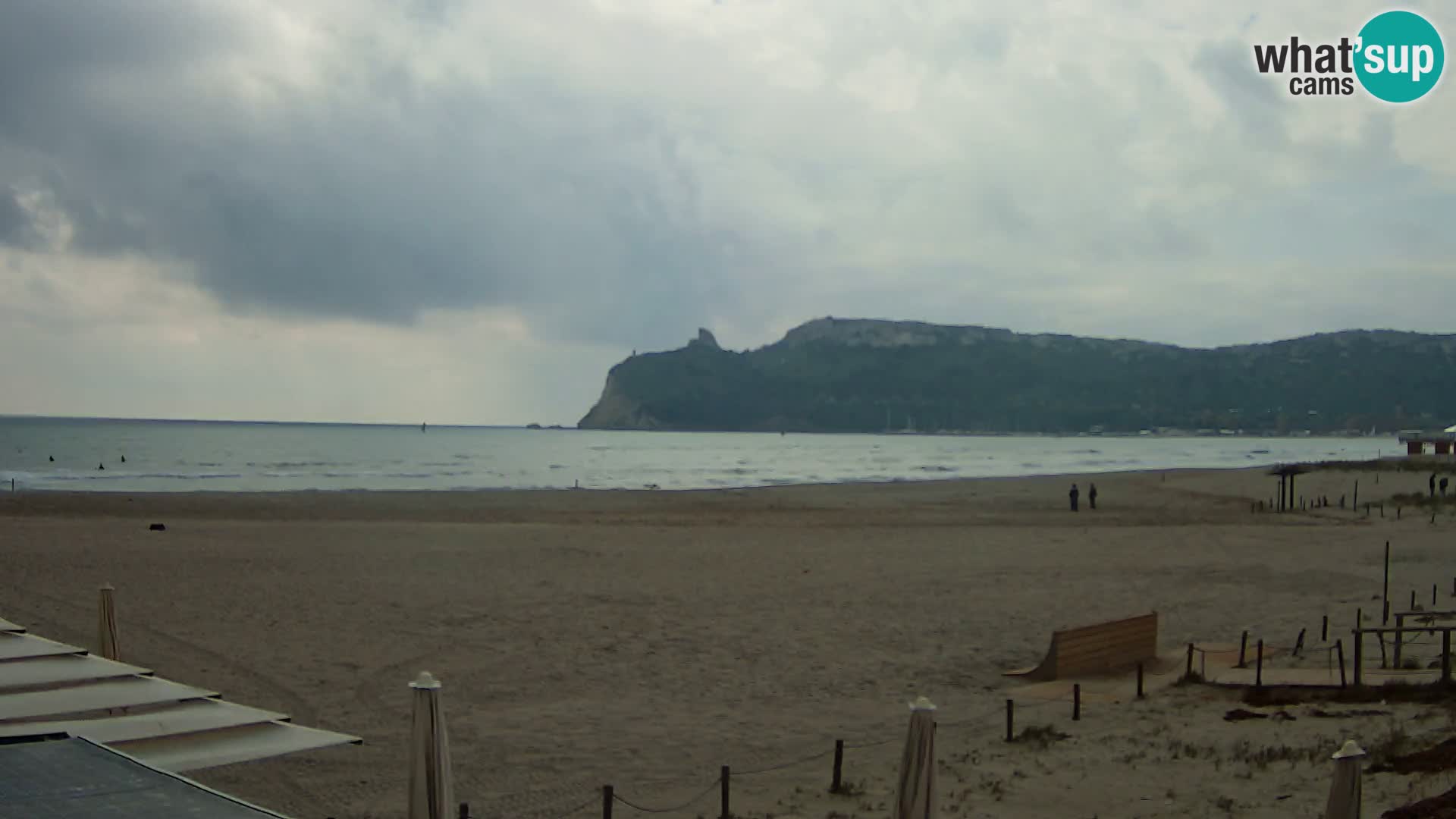 Poetto beach webcam | Cagliari | Sardinija