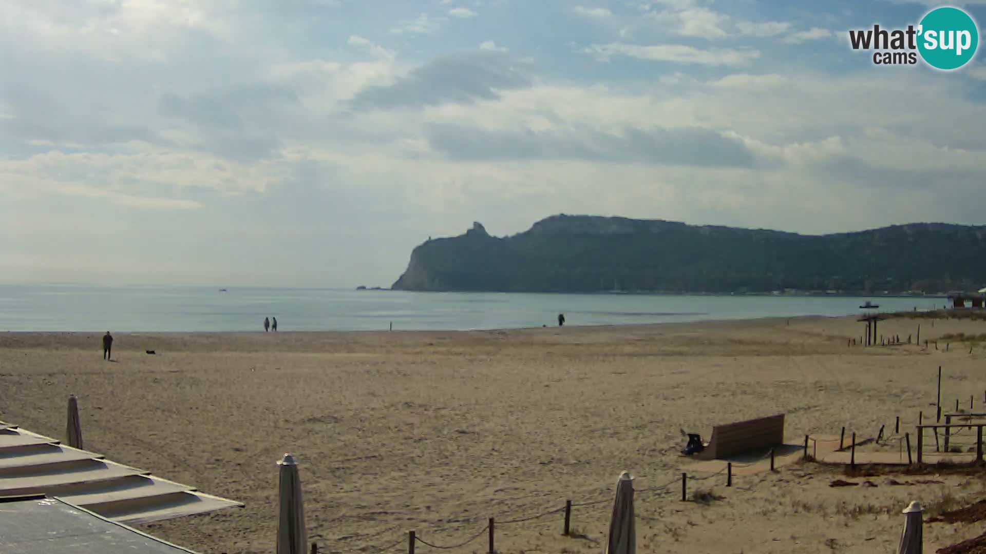 Poetto beach webcam | Cagliari | Sardinia