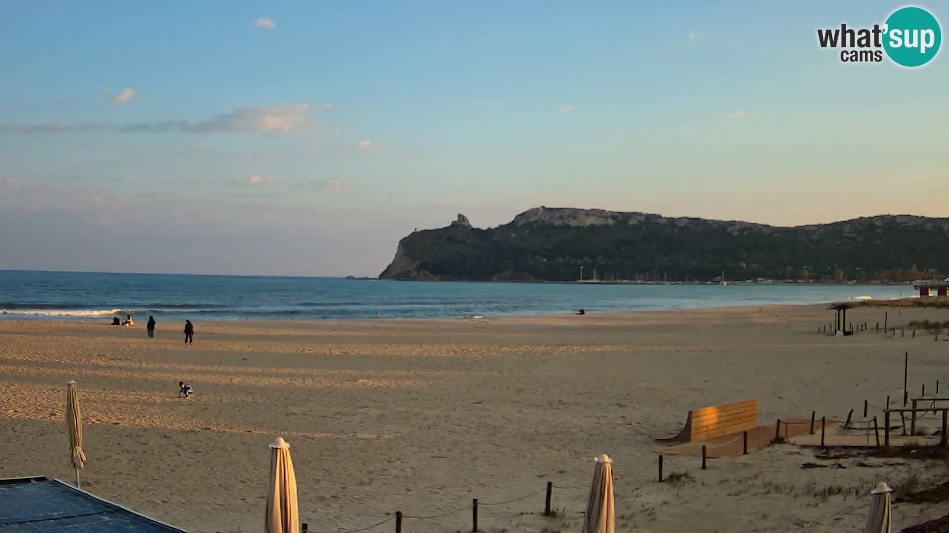 Poetto Strand Webcam | Cagliari | Sardinien
