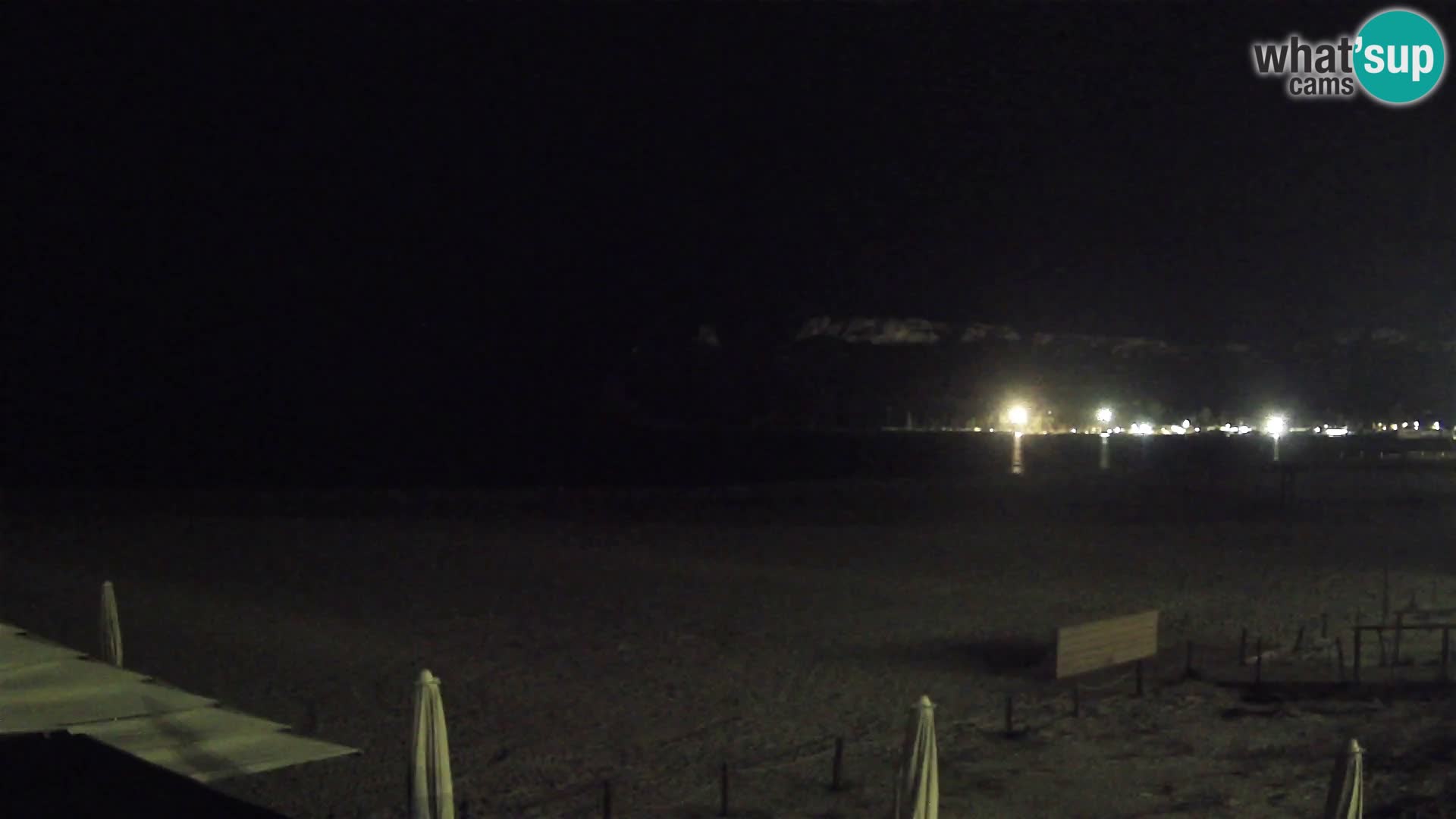 Poetto beach webcam | Cagliari | Sardinija