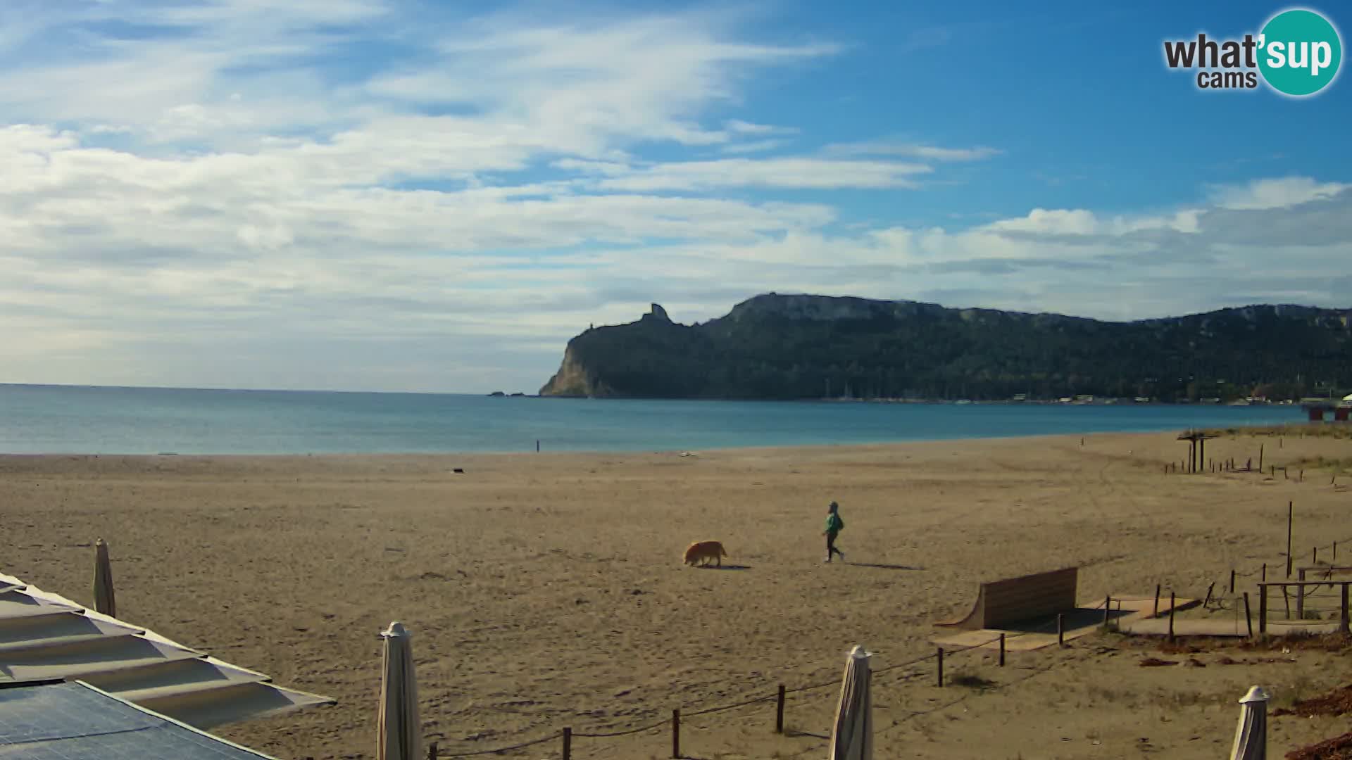 Webcam plage de Poetto | Cagliari | Sardaigne