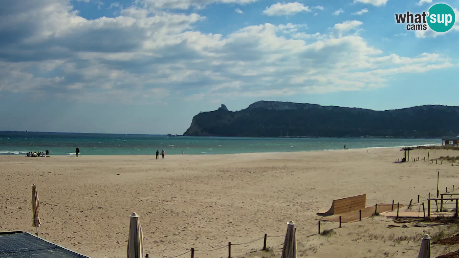Poetto Strand Webcam | Cagliari | Sardinien