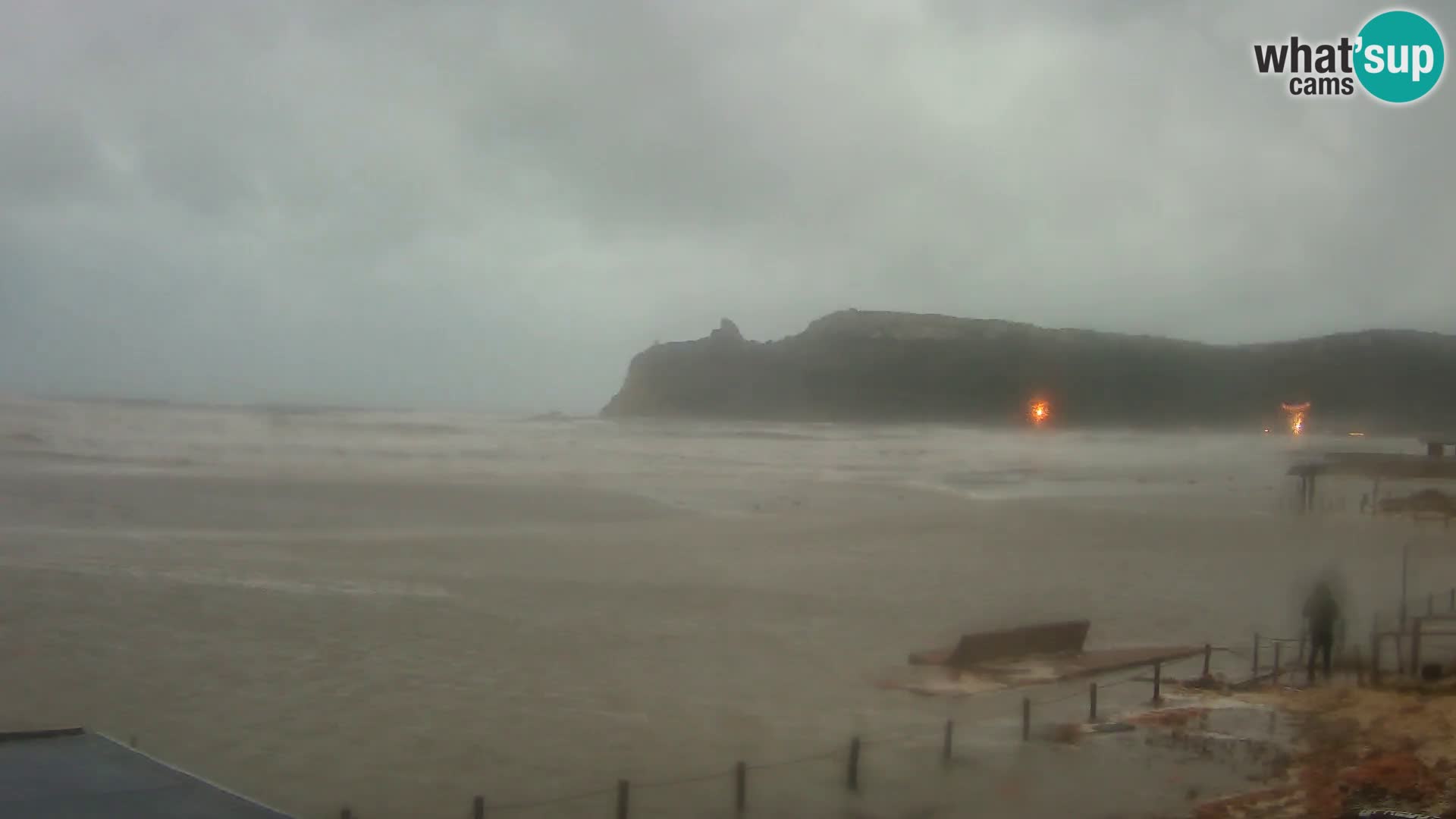 Poetto beach webcam | Cagliari | Sardinija