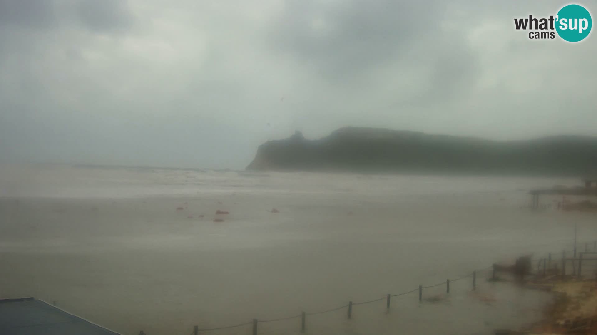 Webcam plage de Poetto | Cagliari | Sardaigne