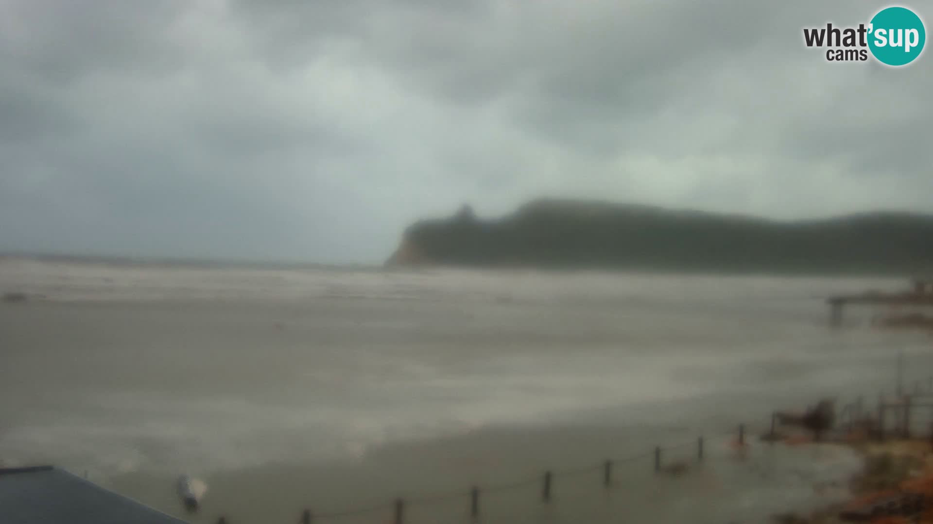 Poetto beach webcam | Cagliari | Sardinija