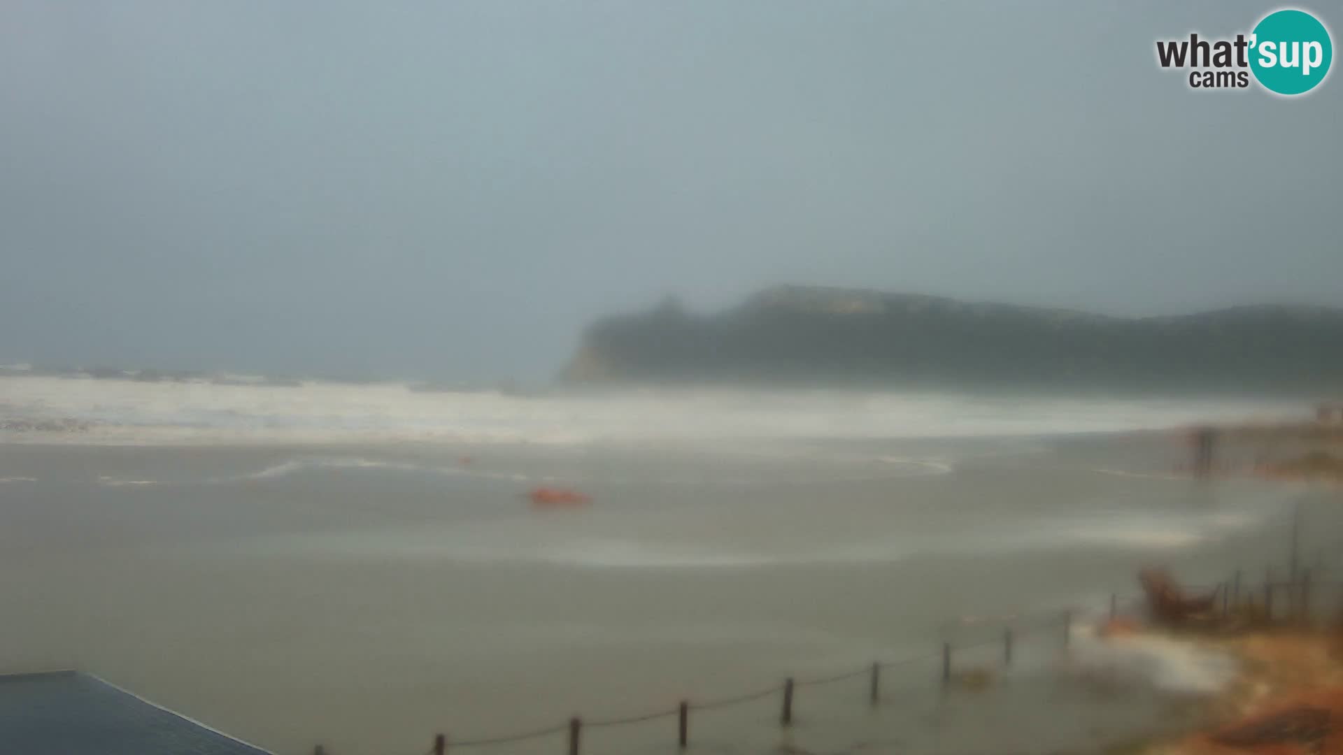 Poetto beach webcam | Cagliari | Sardinija