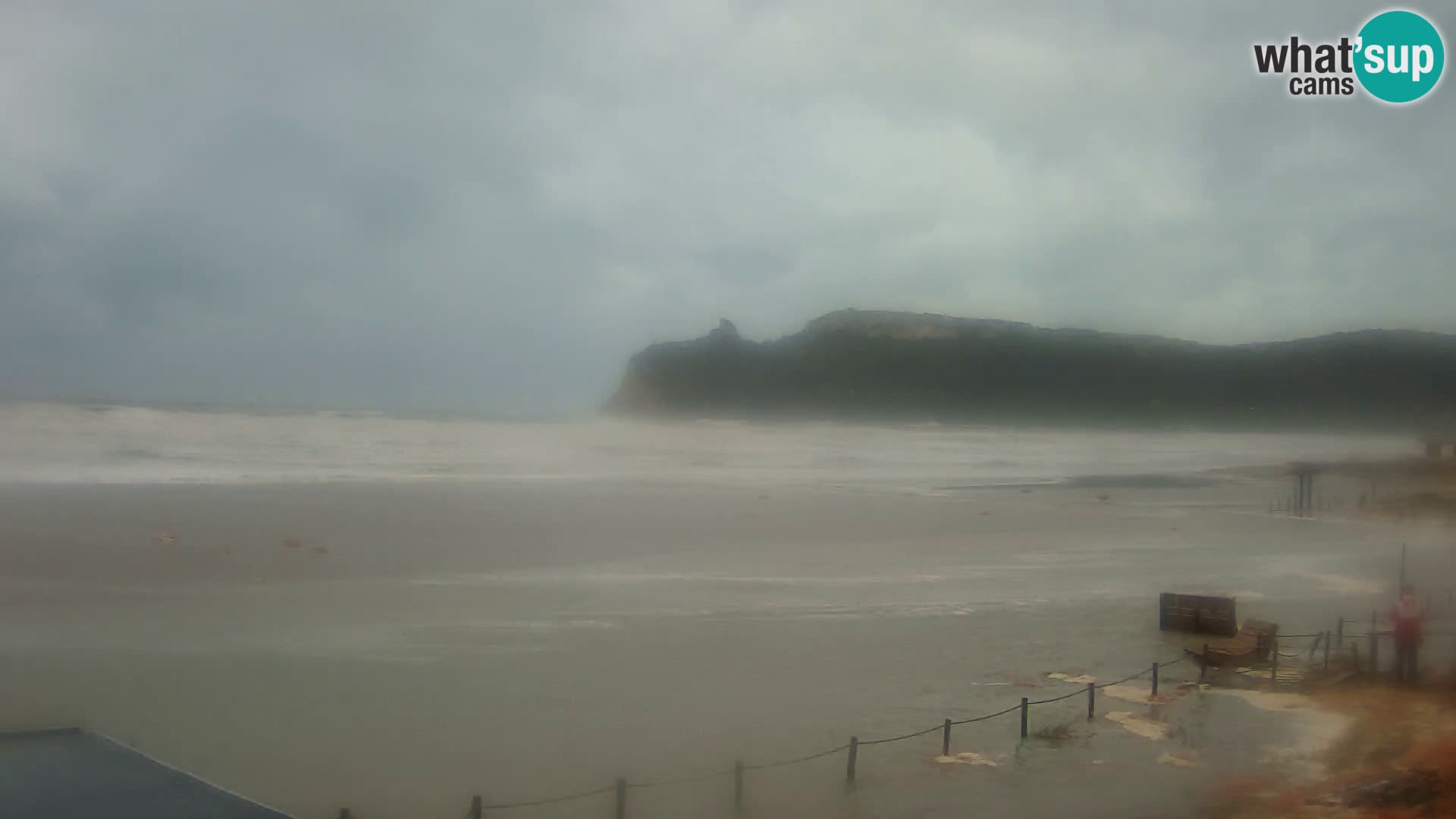 Poetto beach webcam | Cagliari | Sardinija