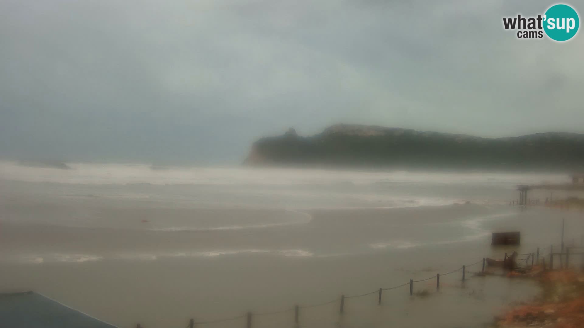 Poetto beach webcam | Cagliari | Sardinija