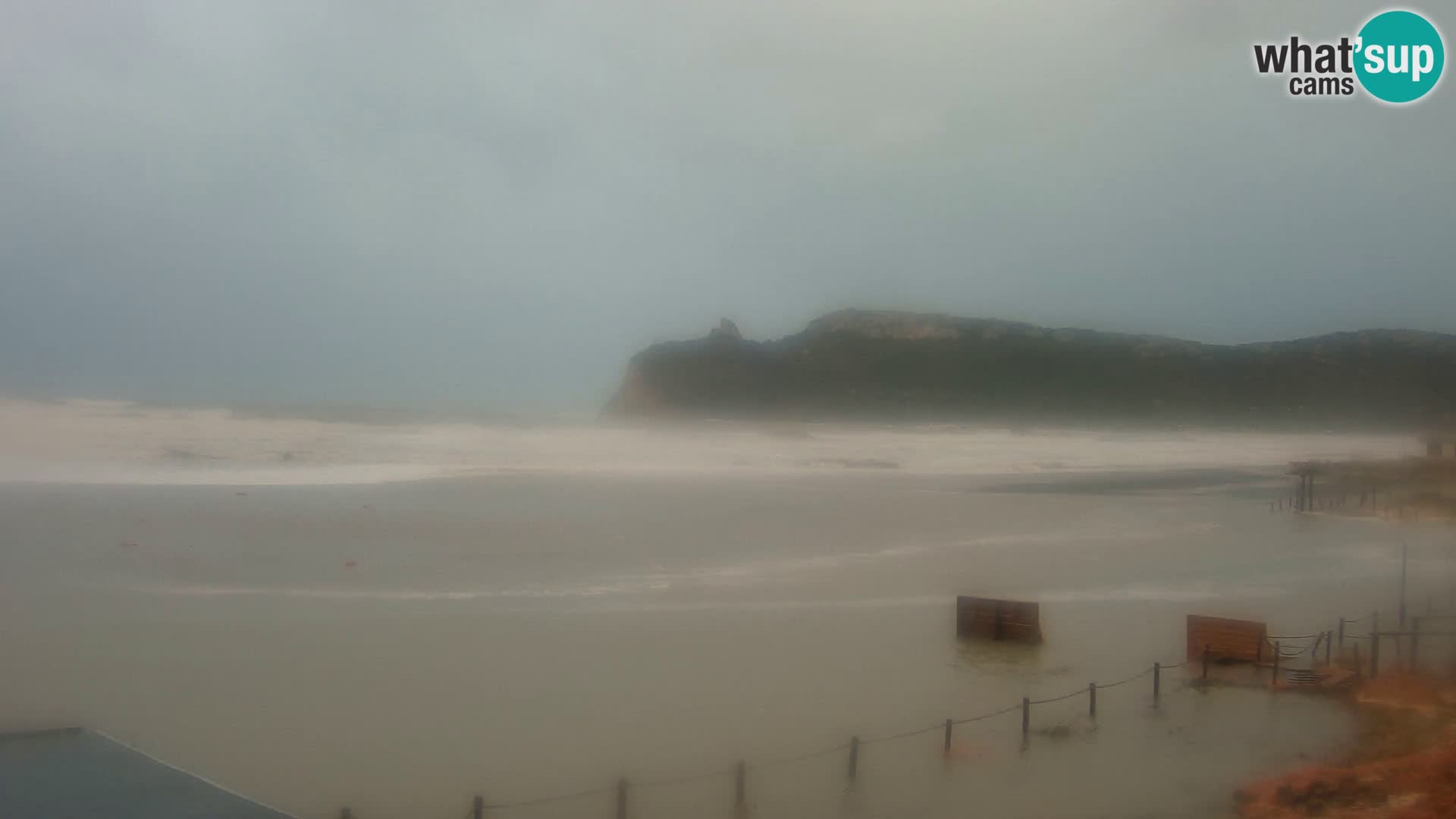 Poetto beach webcam | Cagliari | Sardinija