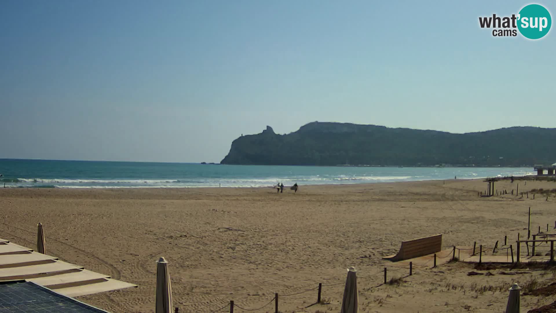 Poetto beach webcam | Cagliari | Sardinija