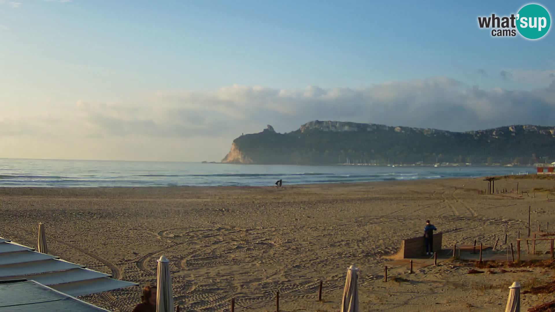 Webcam spiaggia del Poetto | Cagliari | Sardegna