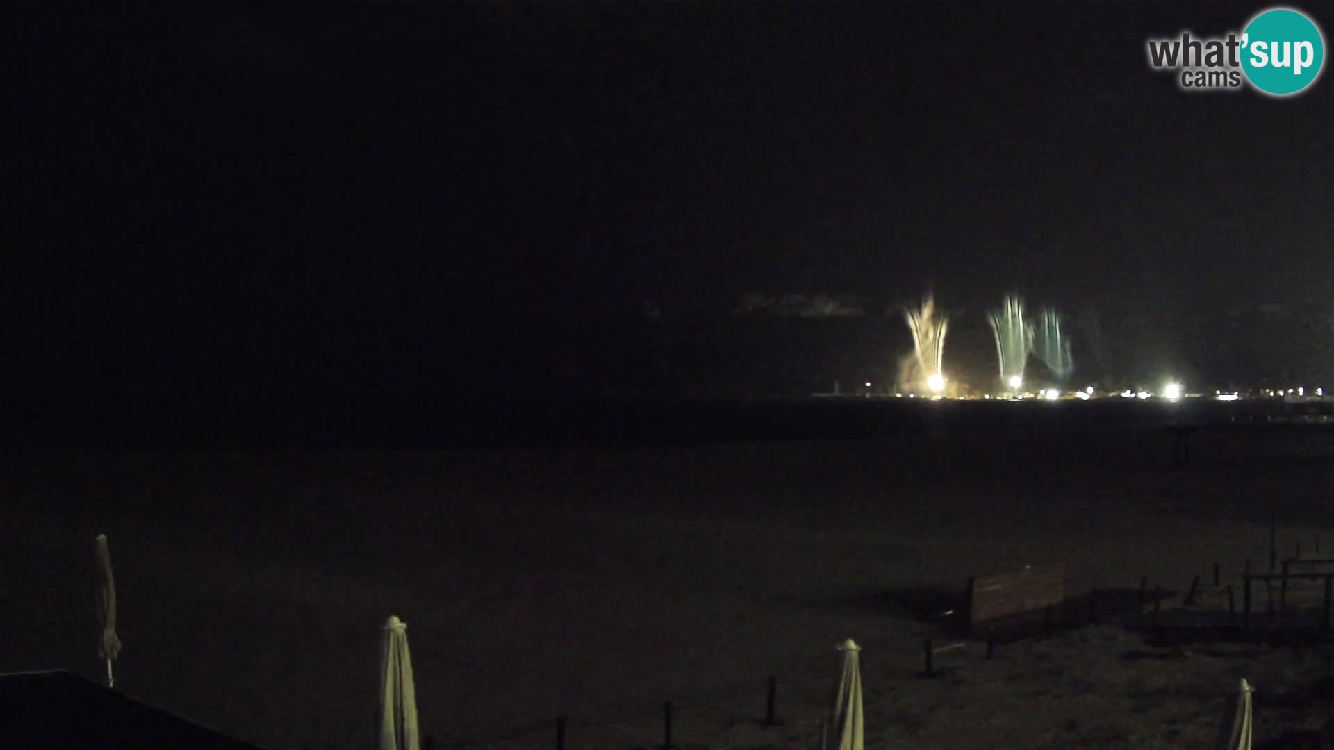 Poetto beach webcam | Cagliari | Sardinija