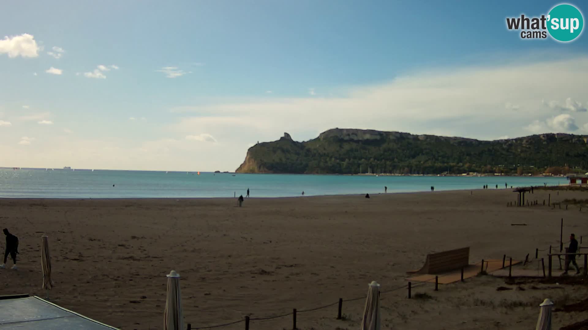 Webcam plage de Poetto | Cagliari | Sardaigne