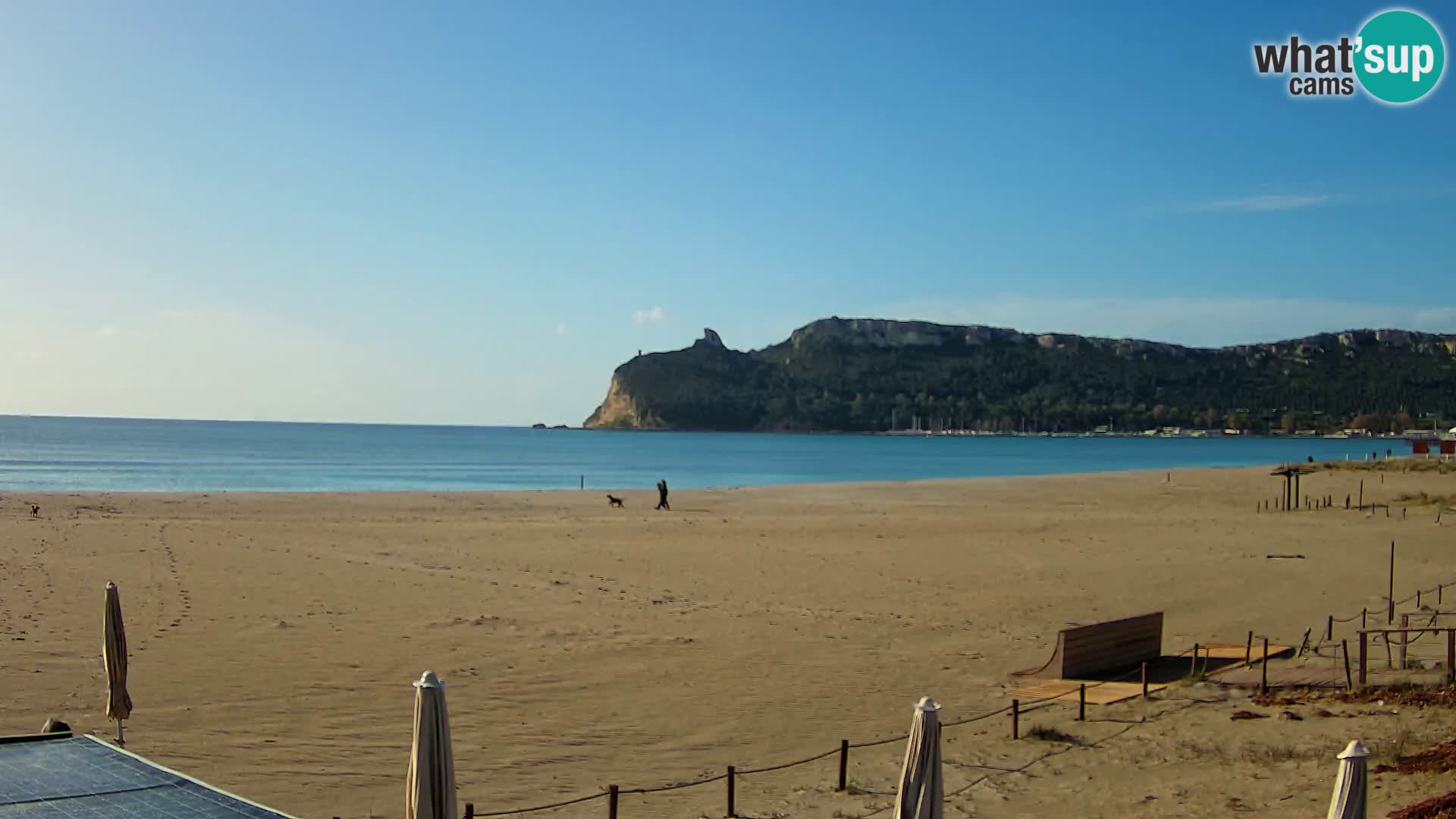 Poetto beach webcam | Cagliari | Sardinia