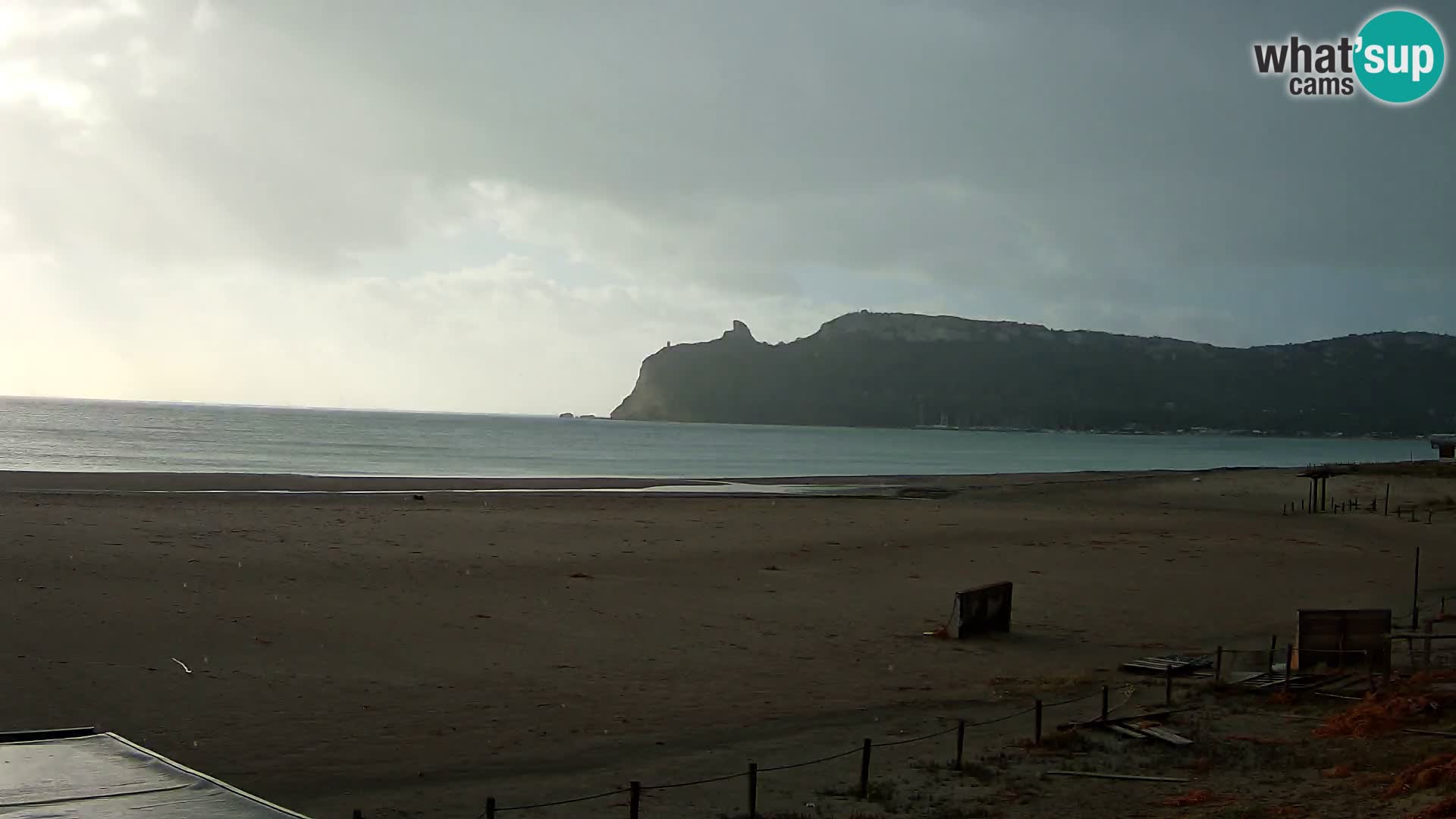 Poetto beach webcam | Cagliari | Sardinija