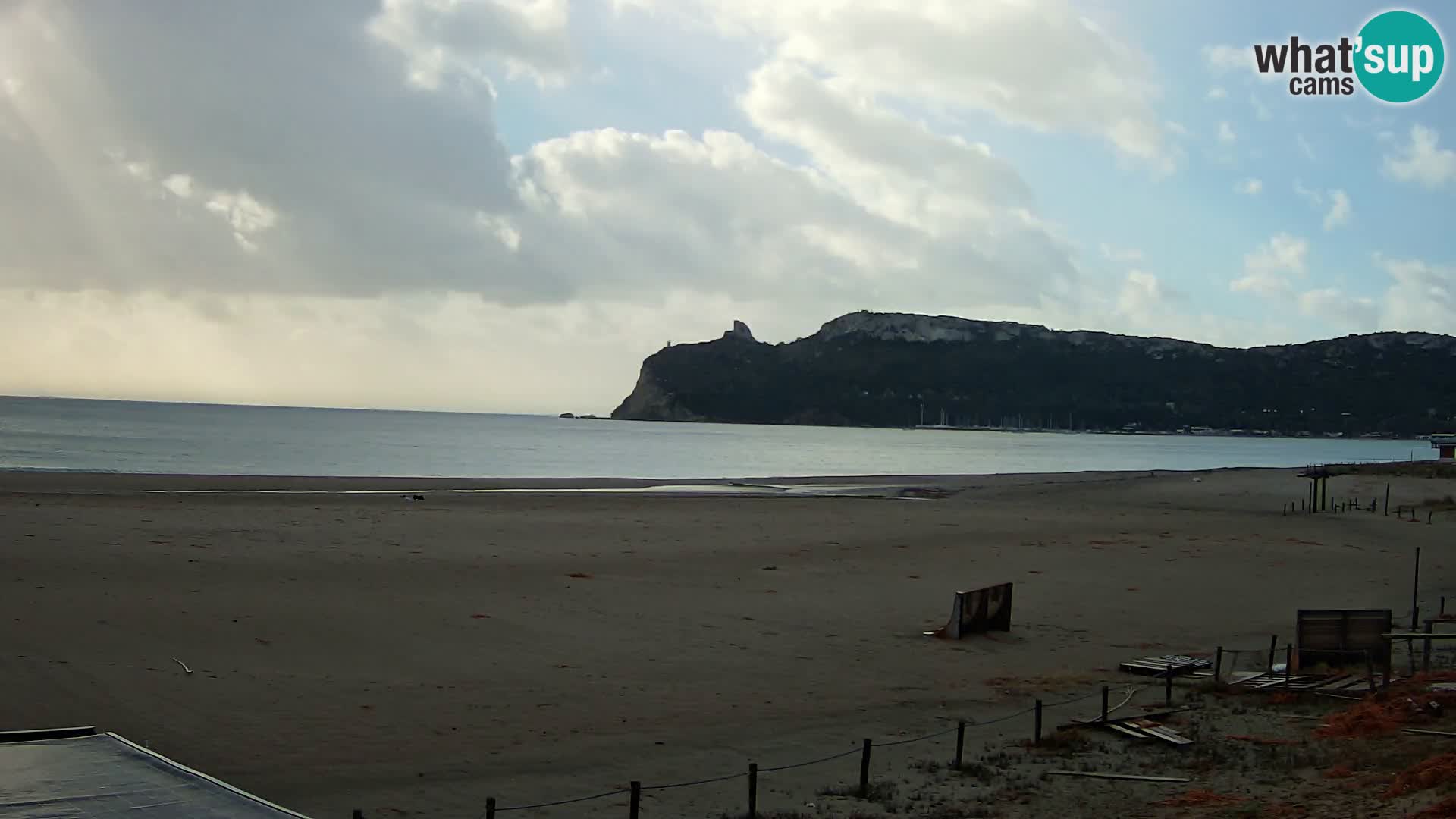 Webcam plage de Poetto | Cagliari | Sardaigne
