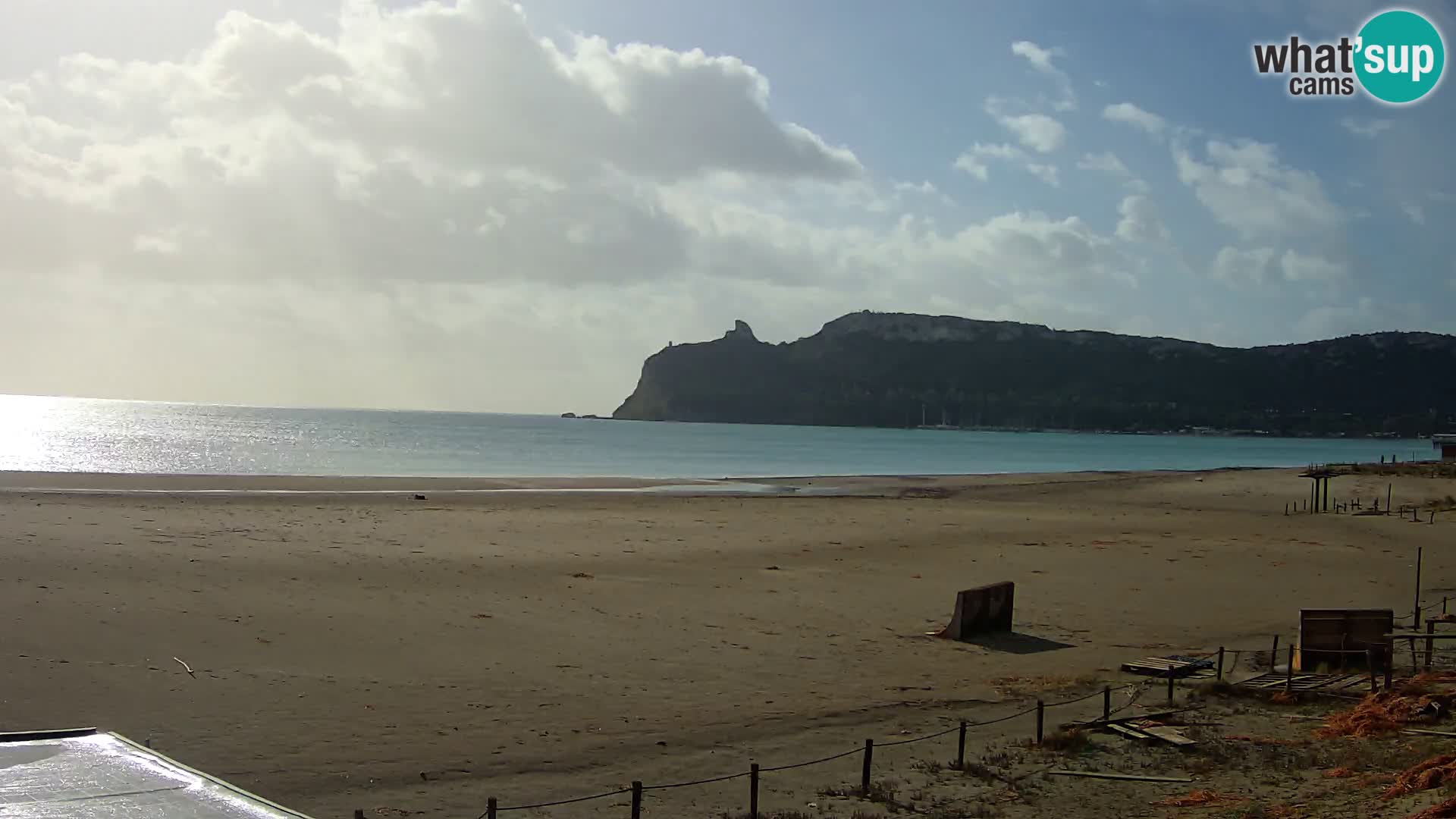 Webcam plage de Poetto | Cagliari | Sardaigne