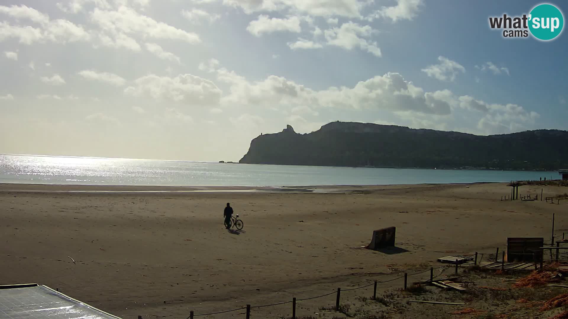 Poetto beach webcam | Cagliari | Sardinia
