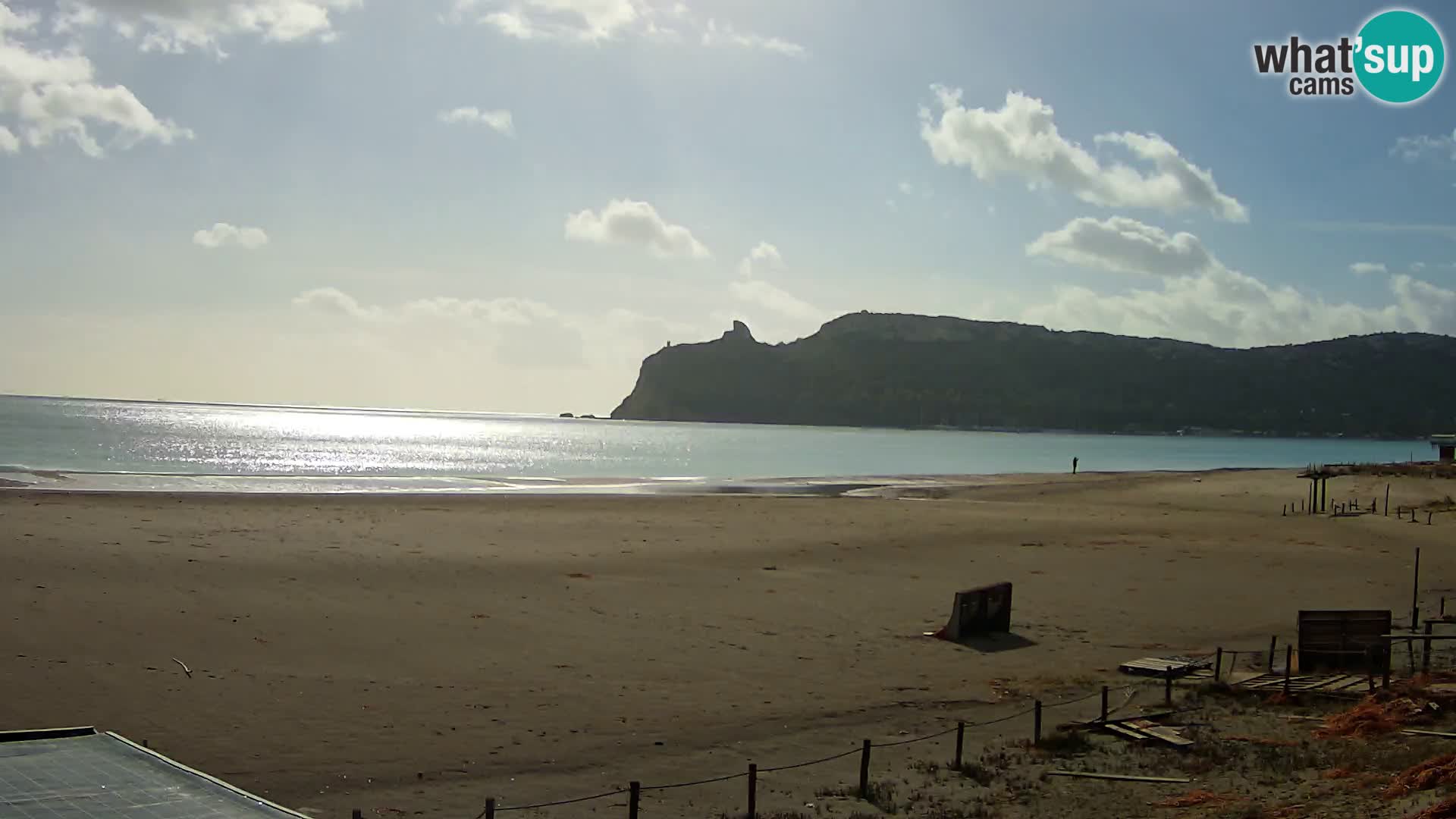Poetto beach webcam | Cagliari | Sardinija