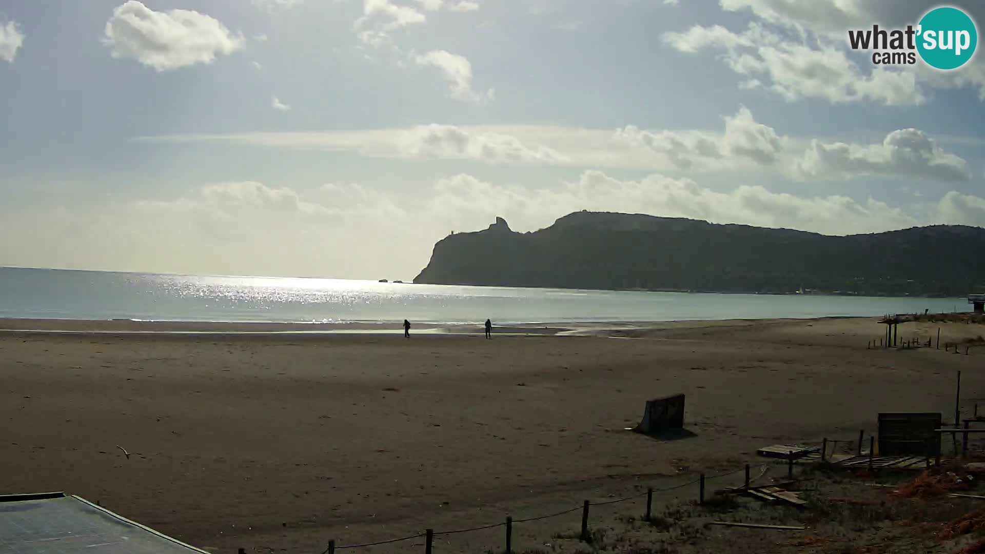 Webcam spiaggia del Poetto | Cagliari | Sardegna
