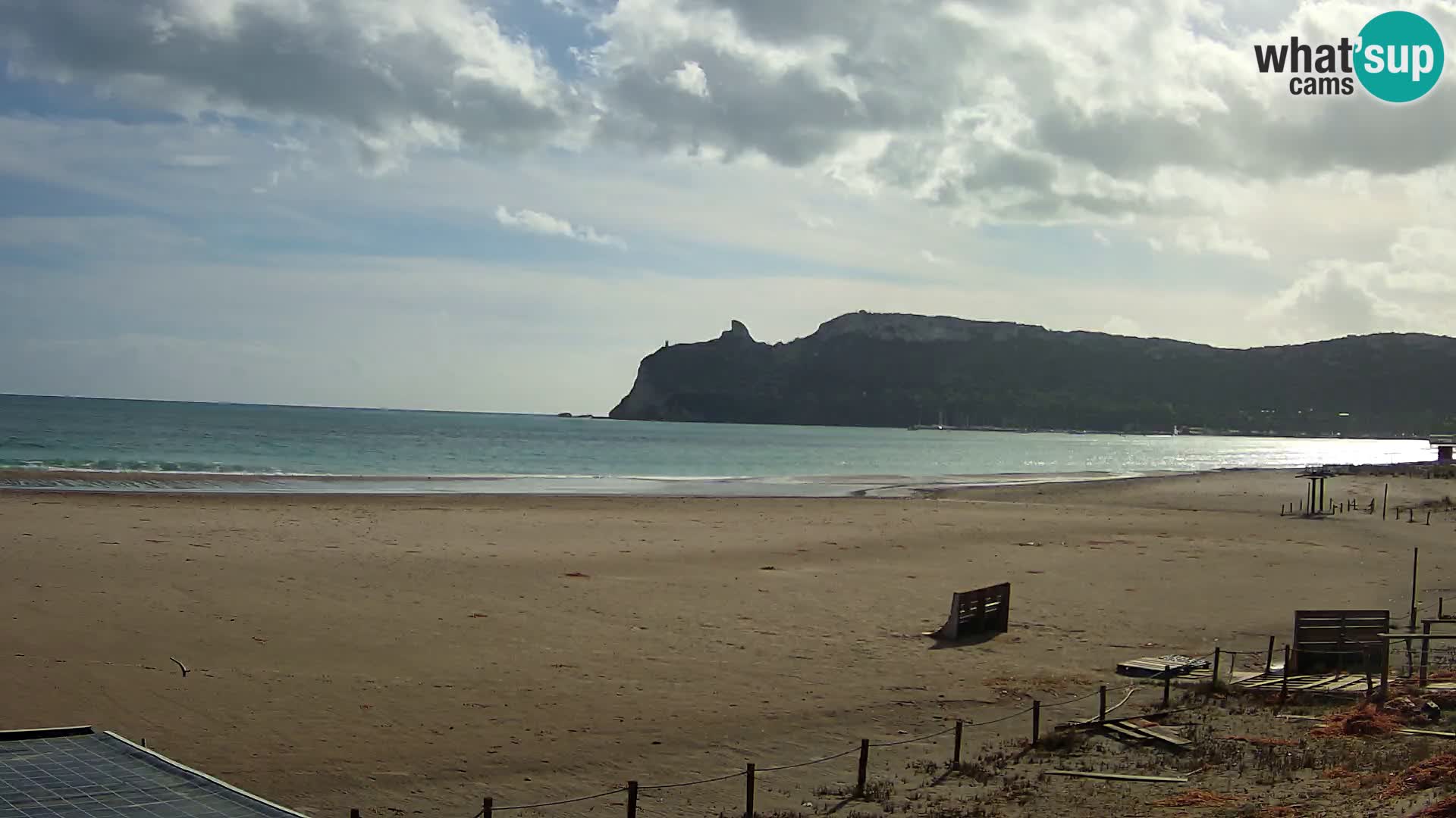 Poetto beach webcam | Cagliari | Sardinija