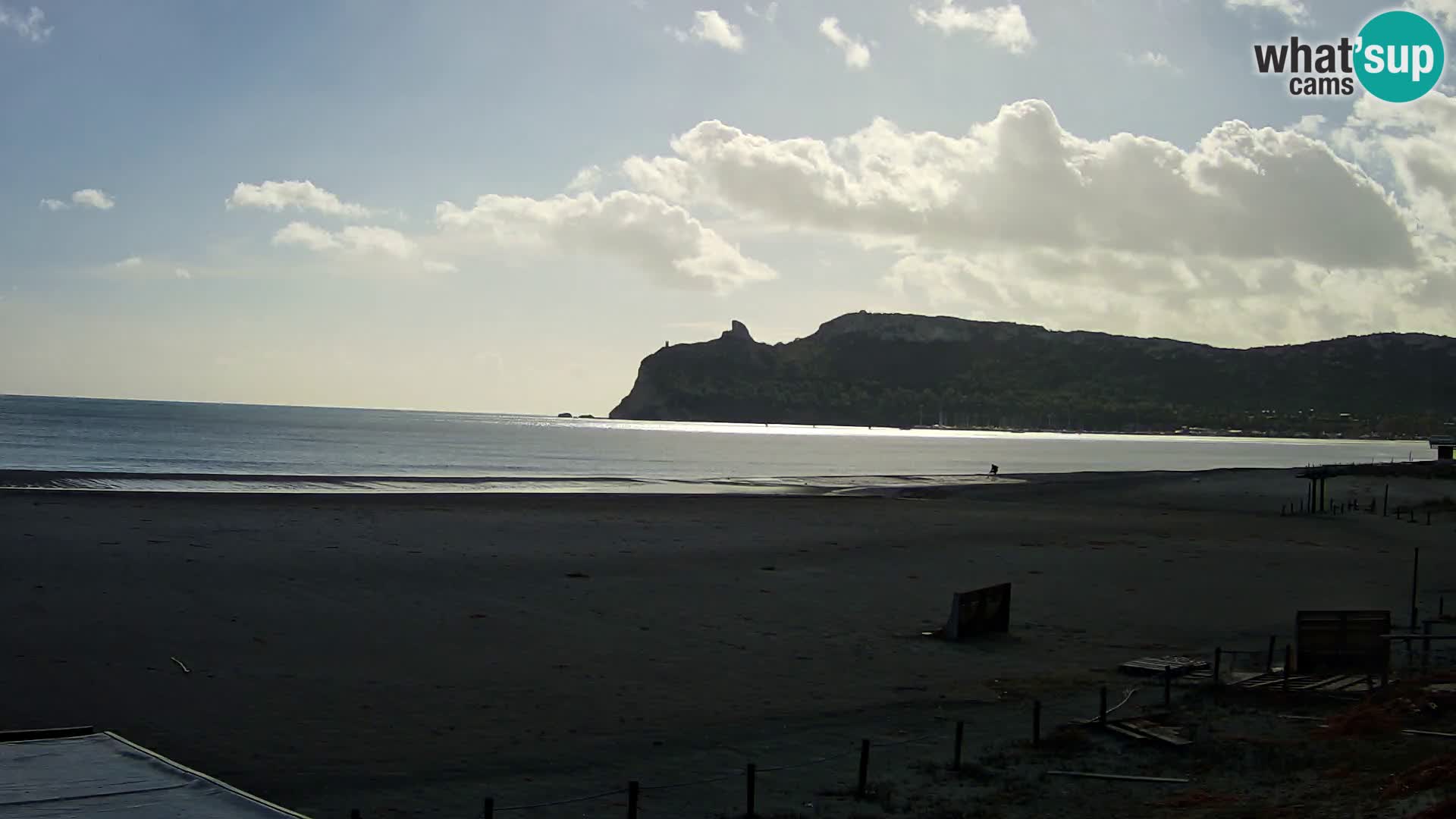 Poetto beach webcam | Cagliari | Sardinia